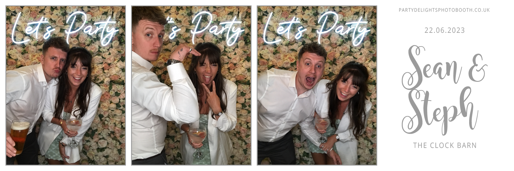 Sean & Steph’s Wedding | View more photos from the event at gallery.partydelightsphotobooth.co.uk/u/PartyDelightsPhotoBooth/Sean-Steph’s-Wedding