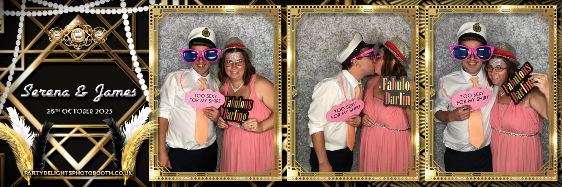 Serena and James wedding | View more photos from the event at gallery.partydelightsphotobooth.co.uk/u/PartyDelightsPhotoBooth/Serena-and-James-wedding