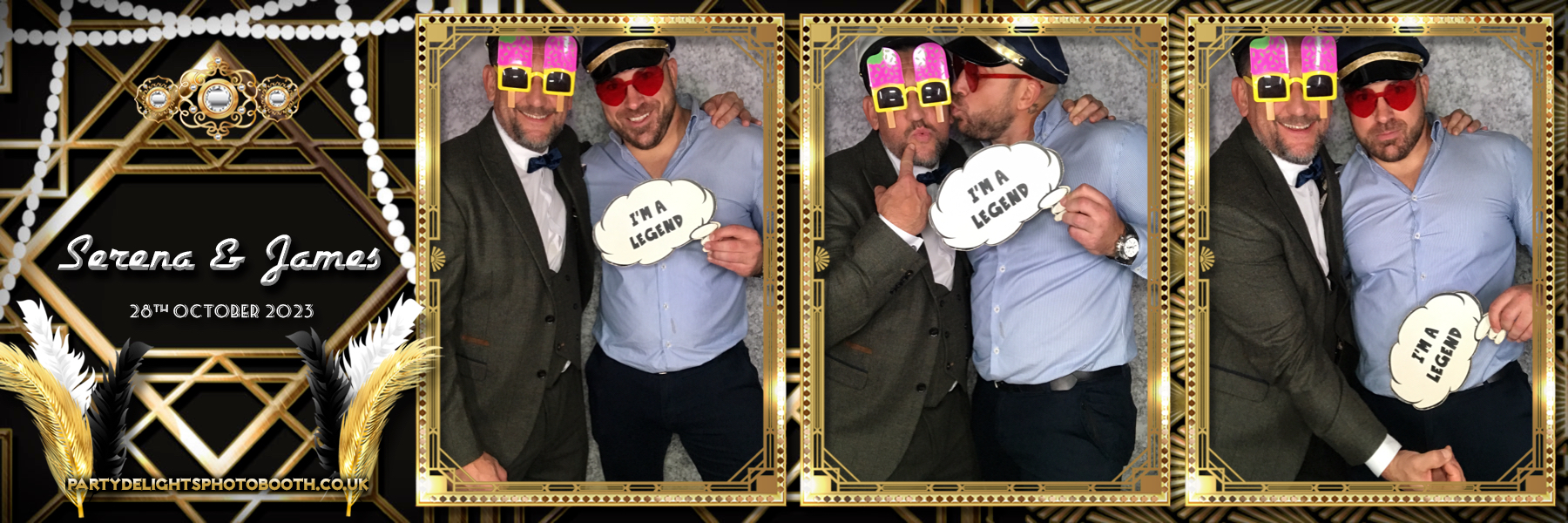 Serena and James wedding | View more photos from the event at gallery.partydelightsphotobooth.co.uk/u/PartyDelightsPhotoBooth/Serena-and-James-wedding