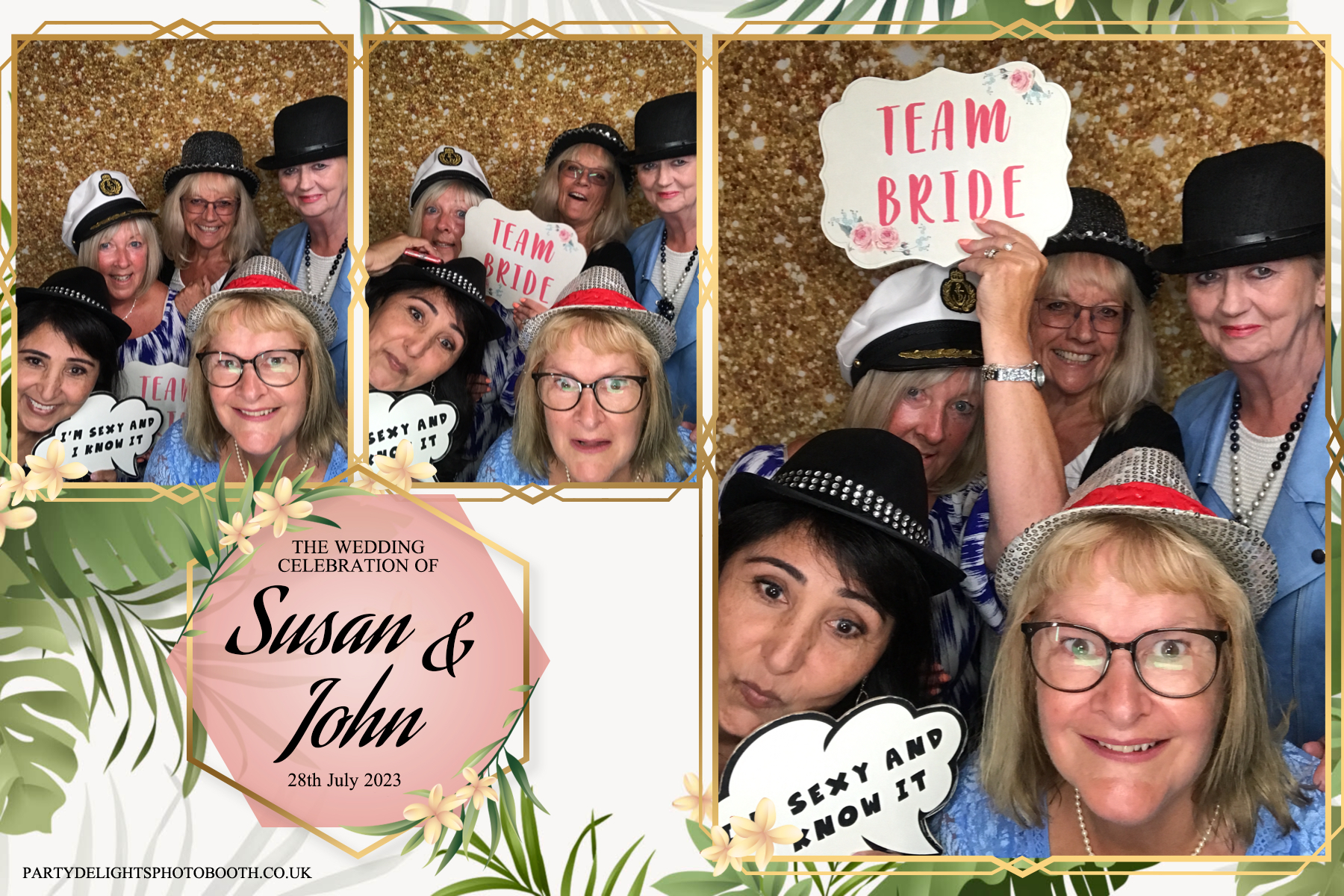 Susan and John's Wedding celebration party | View more photos from the event at gallery.partydelightsphotobooth.co.uk/u/PartyDelightsPhotoBooth/Susan-and-Johns-Wedding-celebration-party