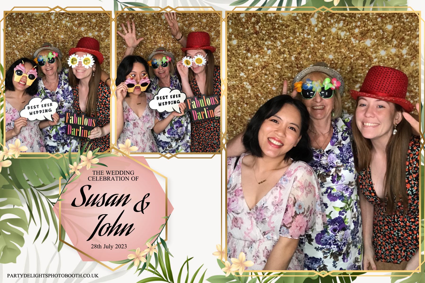 Susan and John's Wedding celebration party | View more photos from the event at gallery.partydelightsphotobooth.co.uk/u/PartyDelightsPhotoBooth/Susan-and-Johns-Wedding-celebration-party