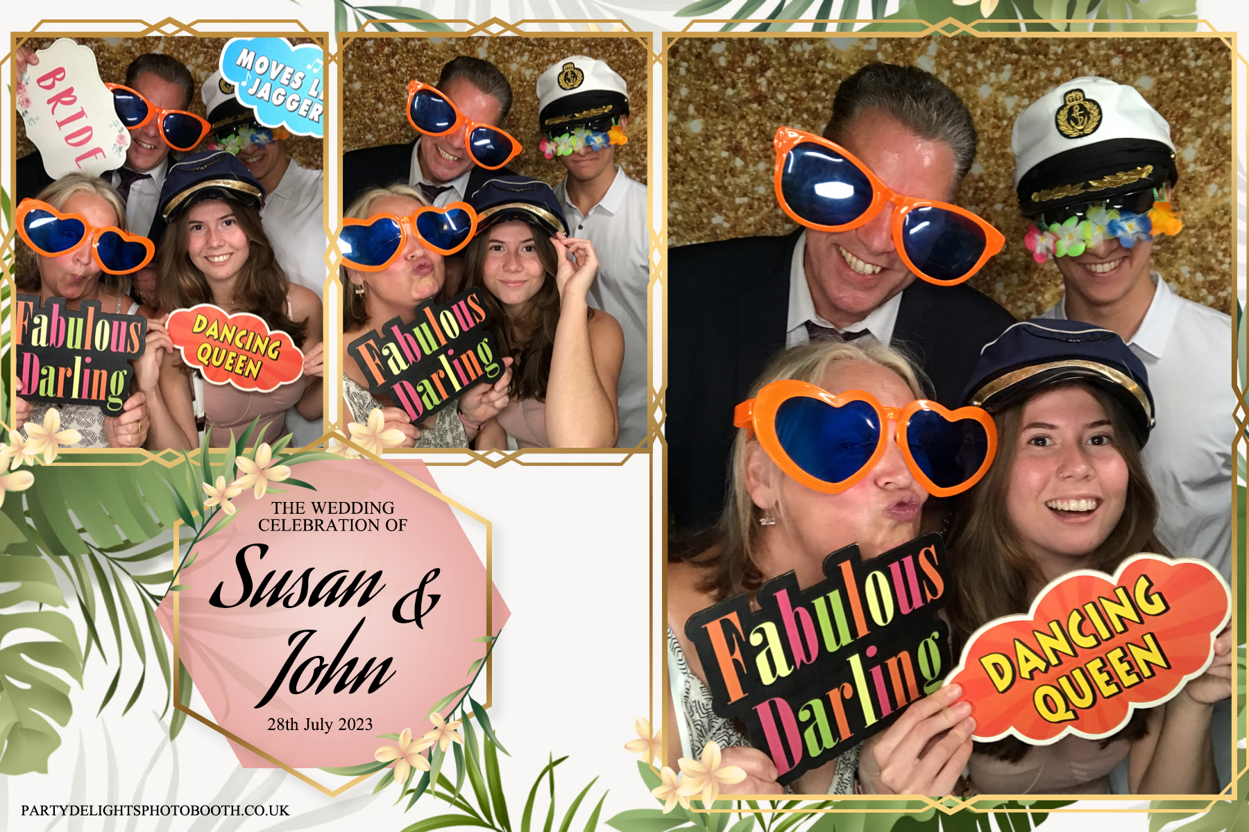 Susan and John's Wedding celebration party | View more photos from the event at gallery.partydelightsphotobooth.co.uk/u/PartyDelightsPhotoBooth/Susan-and-Johns-Wedding-celebration-party