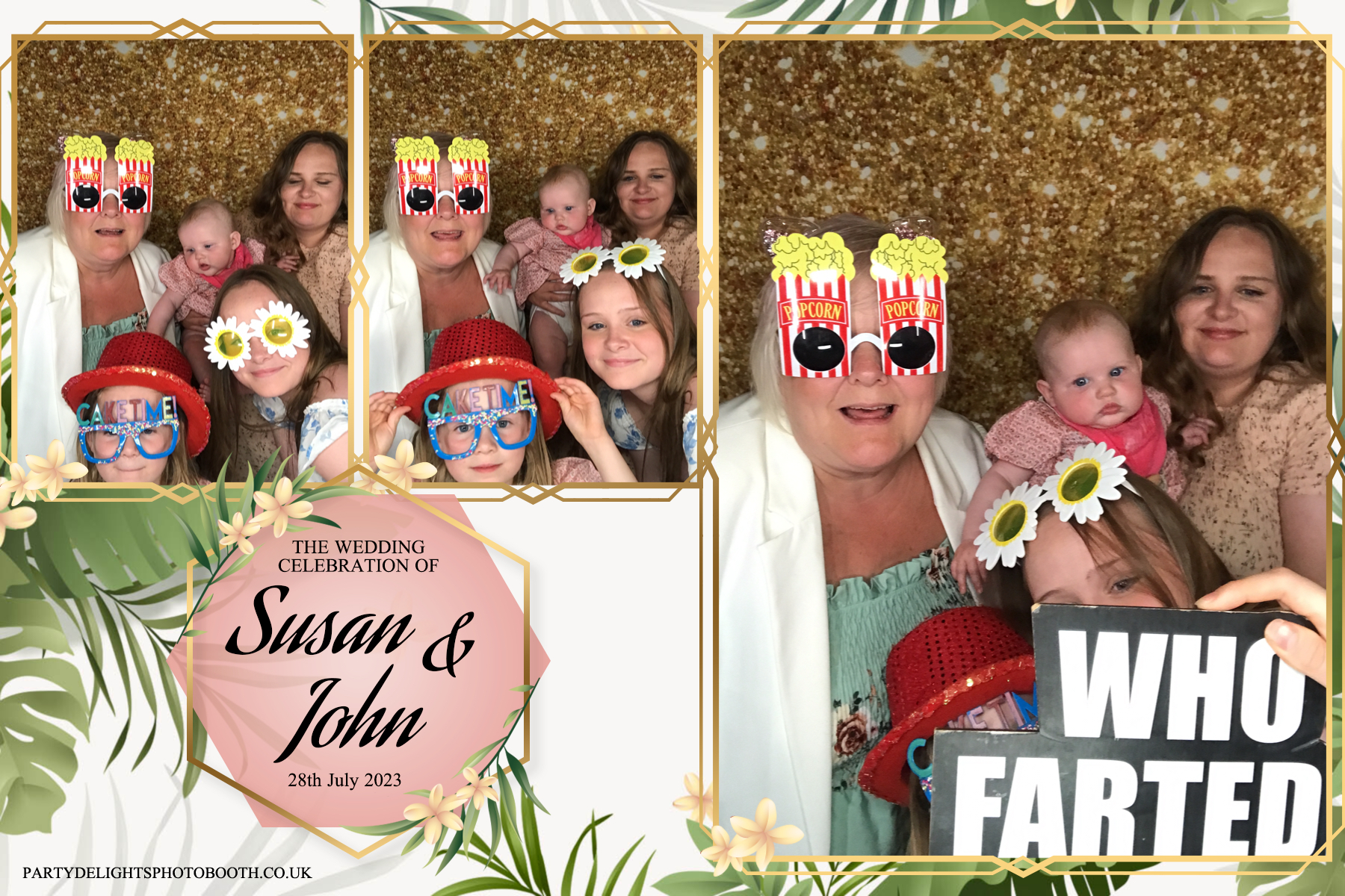 Susan and John's Wedding celebration party | View more photos from the event at gallery.partydelightsphotobooth.co.uk/u/PartyDelightsPhotoBooth/Susan-and-Johns-Wedding-celebration-party