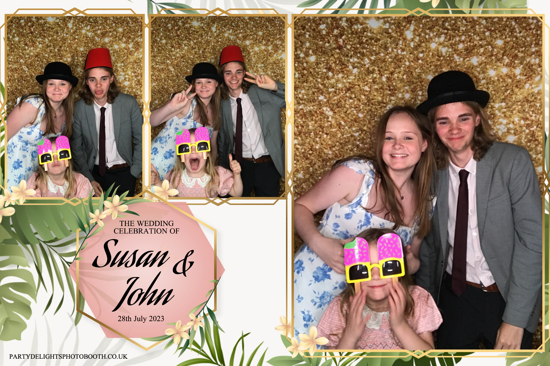 Susan and John's Wedding celebration party | View more photos from the event at gallery.partydelightsphotobooth.co.uk/u/PartyDelightsPhotoBooth/Susan-and-Johns-Wedding-celebration-party