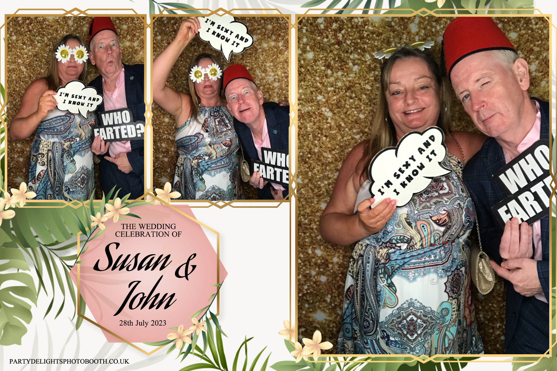 Susan and John's Wedding celebration party | View more photos from the event at gallery.partydelightsphotobooth.co.uk/u/PartyDelightsPhotoBooth/Susan-and-Johns-Wedding-celebration-party