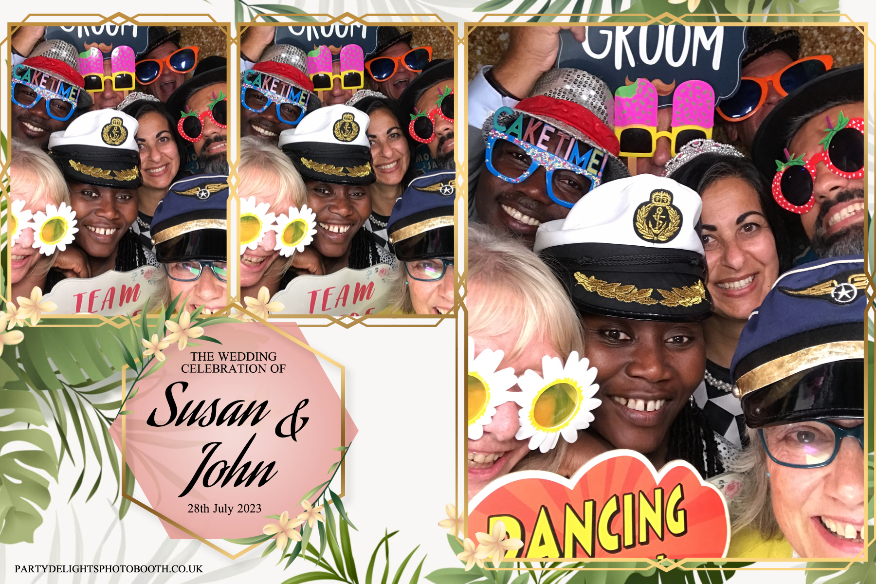 Susan and John's Wedding celebration party | View more photos from the event at gallery.partydelightsphotobooth.co.uk/u/PartyDelightsPhotoBooth/Susan-and-Johns-Wedding-celebration-party