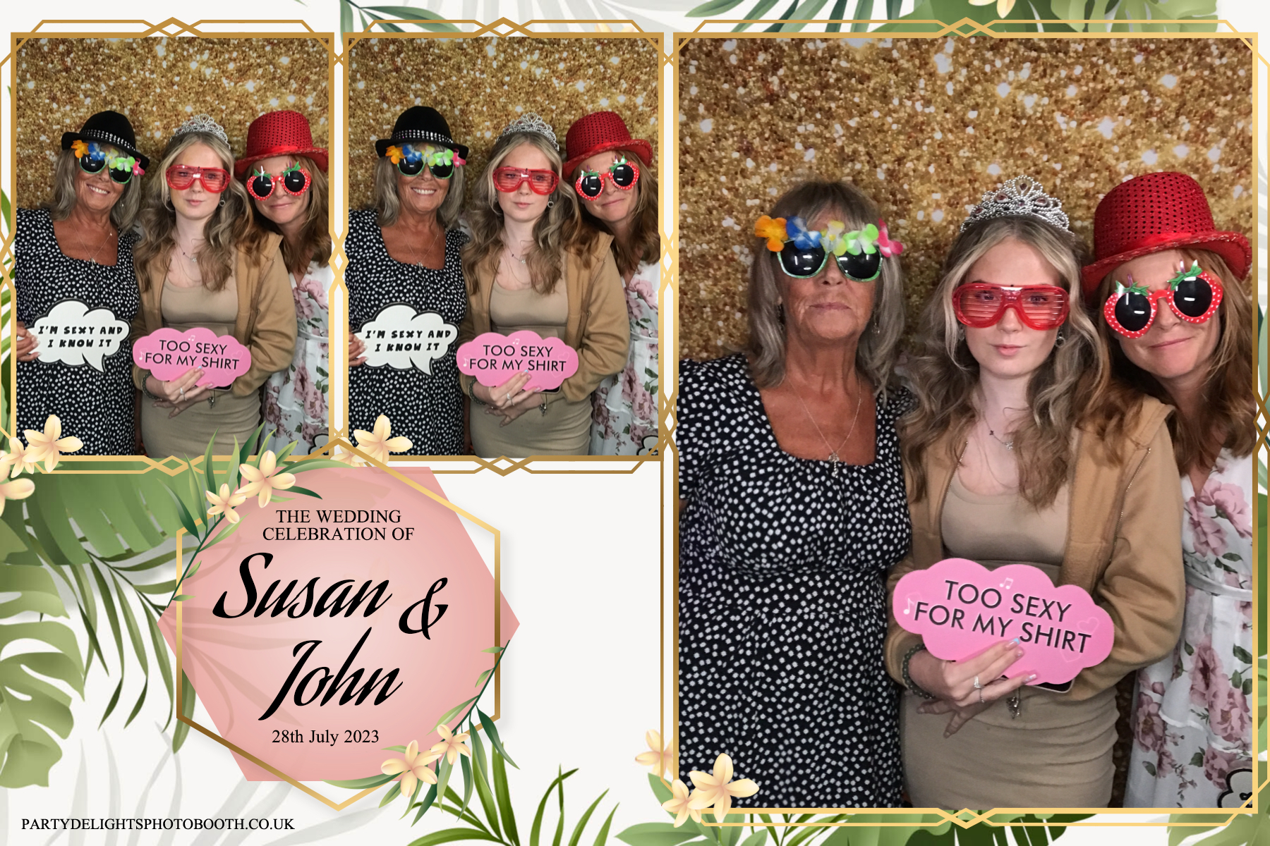 Susan and John's Wedding celebration party | View more photos from the event at gallery.partydelightsphotobooth.co.uk/u/PartyDelightsPhotoBooth/Susan-and-Johns-Wedding-celebration-party
