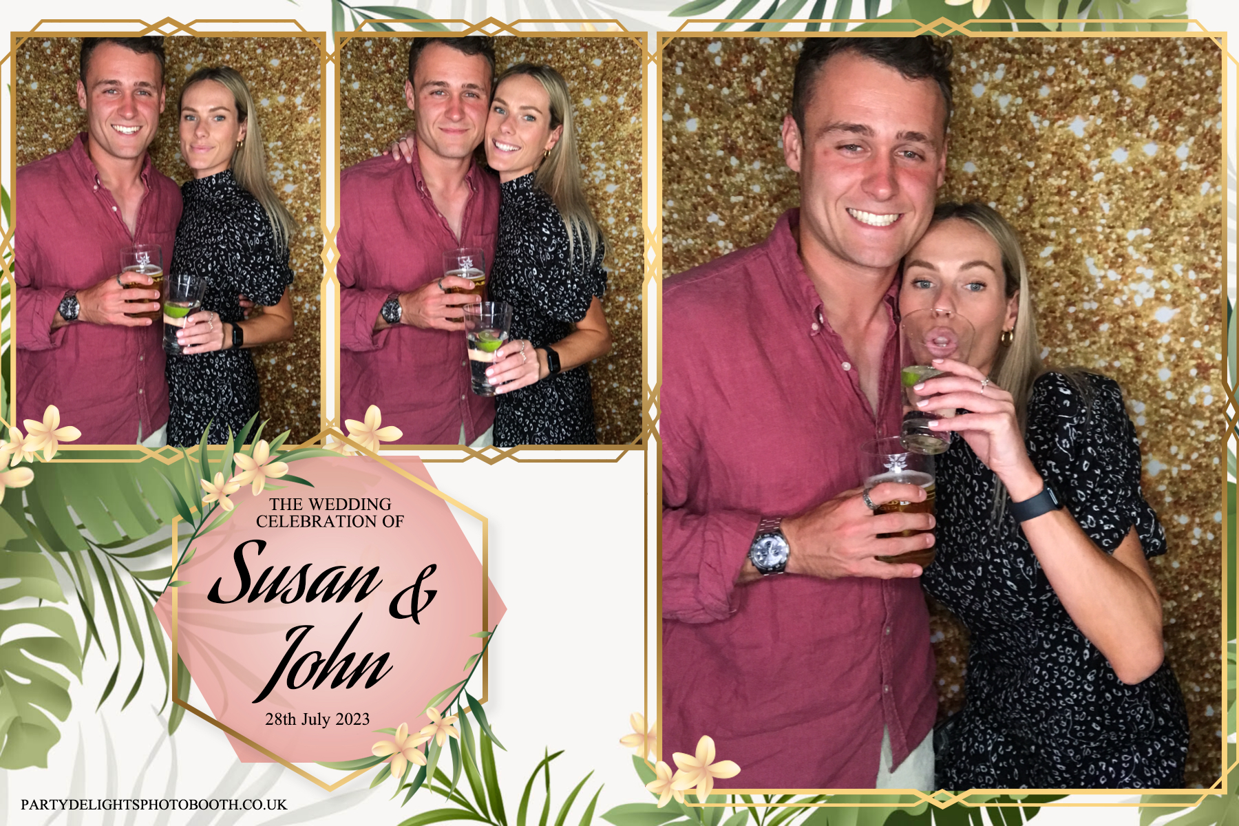 Susan and John's Wedding celebration party | View more photos from the event at gallery.partydelightsphotobooth.co.uk/u/PartyDelightsPhotoBooth/Susan-and-Johns-Wedding-celebration-party