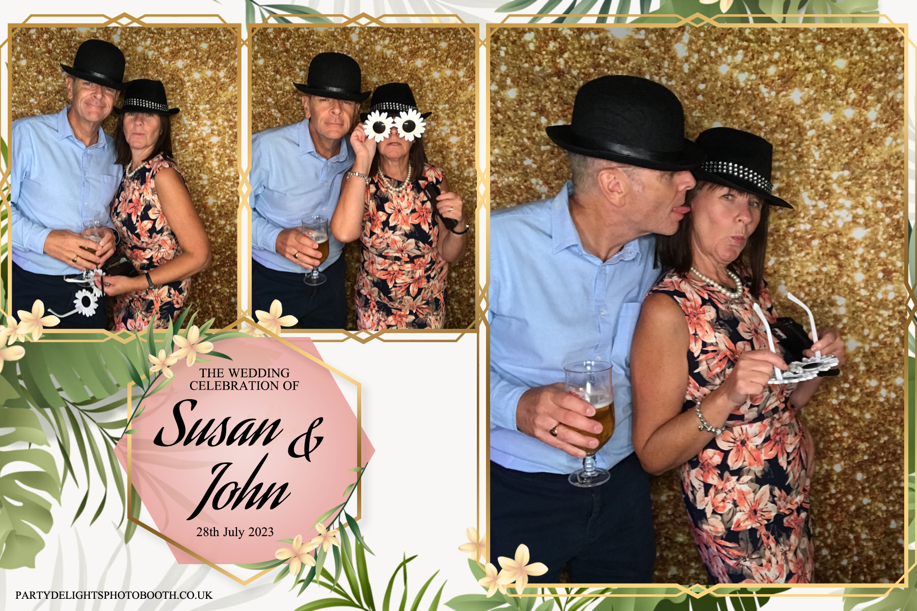 Susan and John's Wedding celebration party | View more photos from the event at gallery.partydelightsphotobooth.co.uk/u/PartyDelightsPhotoBooth/Susan-and-Johns-Wedding-celebration-party