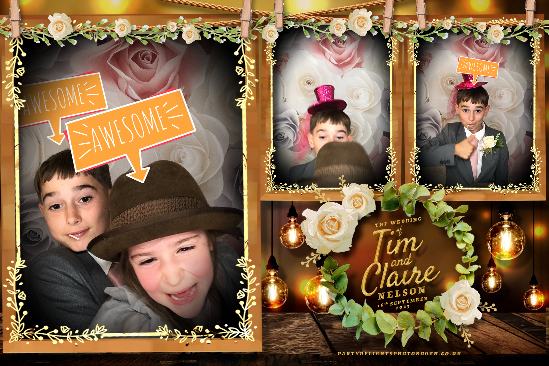 Tim & Claire’s wedding | View more photos from the event at gallery.partydelightsphotobooth.co.uk/u/PartyDelightsPhotoBooth/Tim-Claire’s-wedding