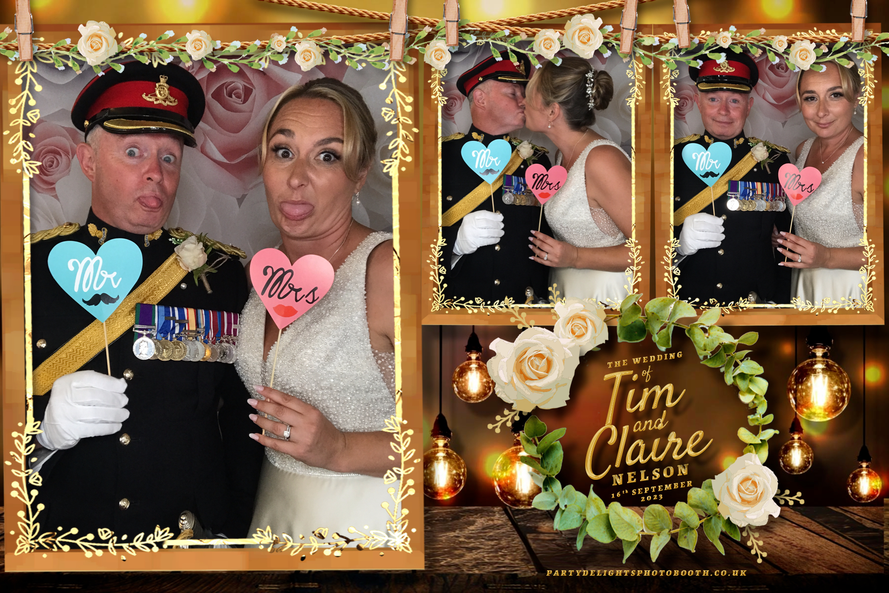 Tim & Claire’s wedding | View more photos from the event at gallery.partydelightsphotobooth.co.uk/u/PartyDelightsPhotoBooth/Tim-Claire’s-wedding