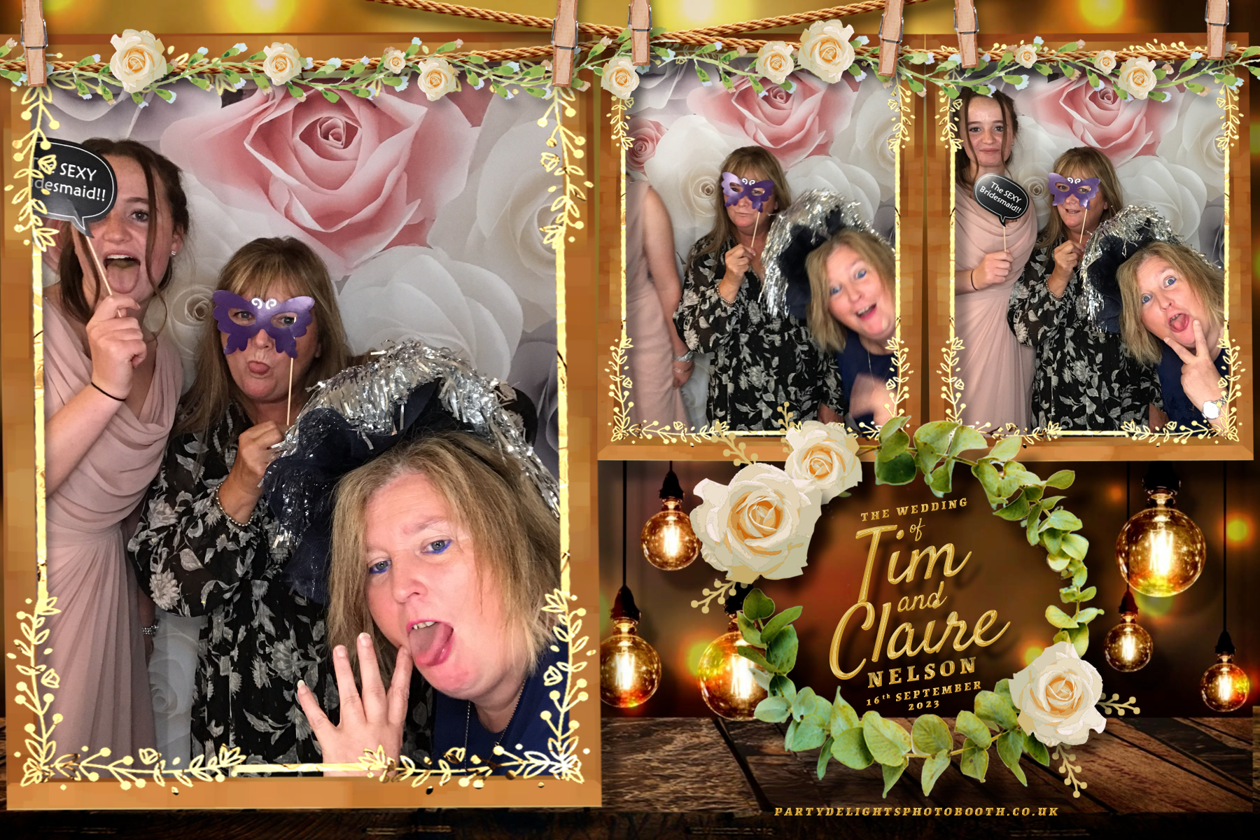 Tim & Claire’s wedding | View more photos from the event at gallery.partydelightsphotobooth.co.uk/u/PartyDelightsPhotoBooth/Tim-Claire’s-wedding