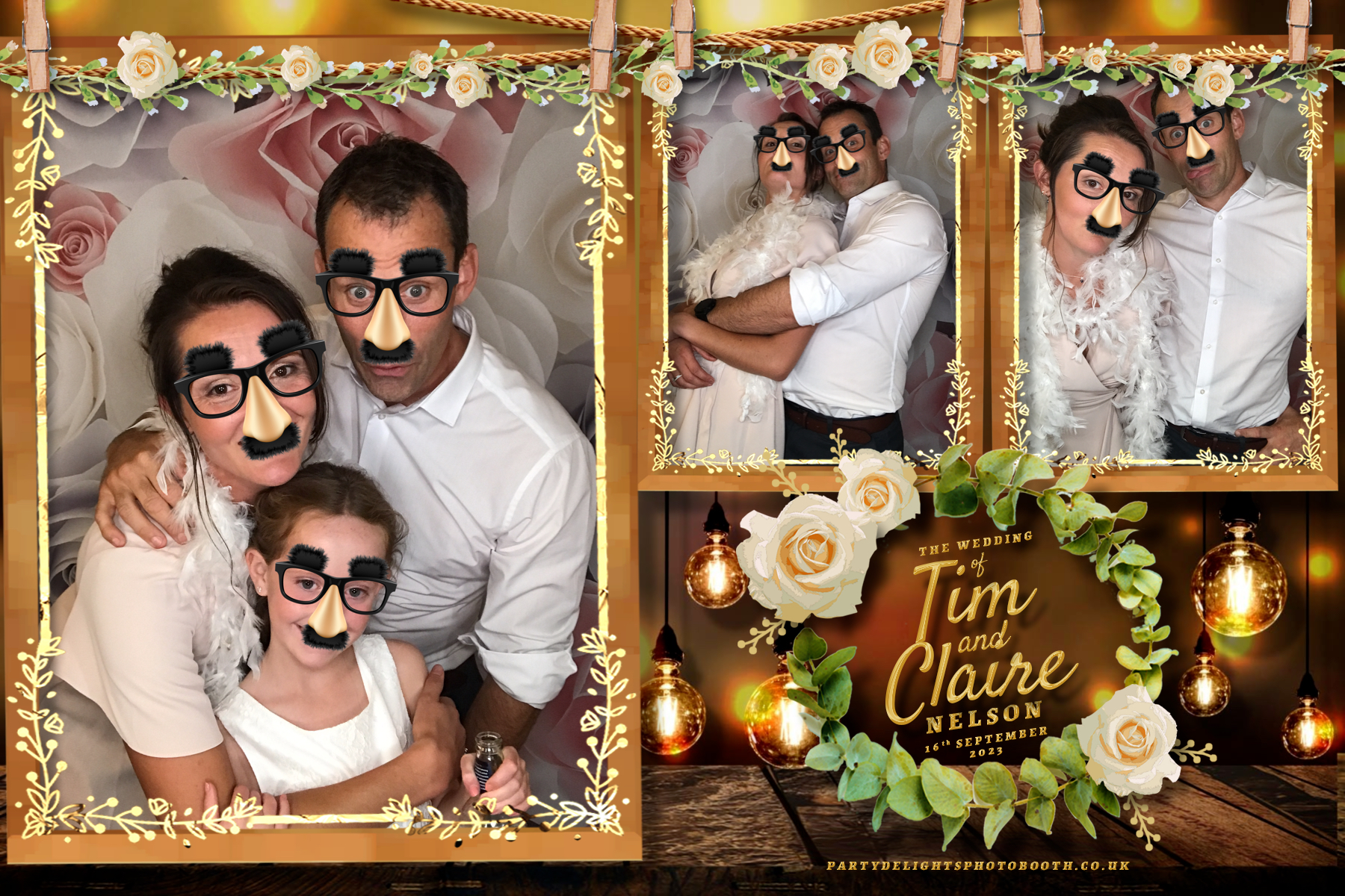 Tim & Claire’s wedding | View more photos from the event at gallery.partydelightsphotobooth.co.uk/u/PartyDelightsPhotoBooth/Tim-Claire’s-wedding