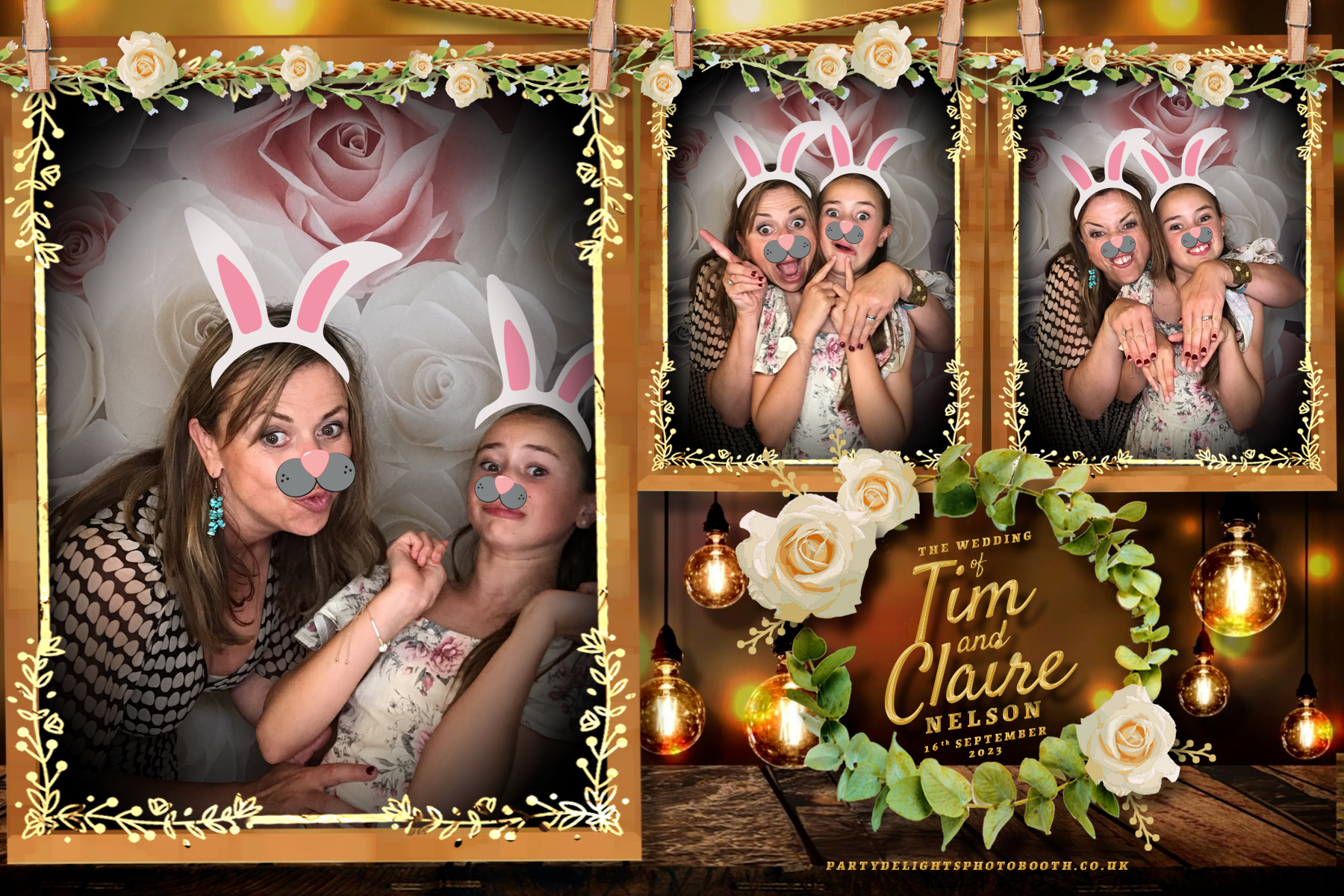 Tim & Claire’s wedding | View more photos from the event at gallery.partydelightsphotobooth.co.uk/u/PartyDelightsPhotoBooth/Tim-Claire’s-wedding