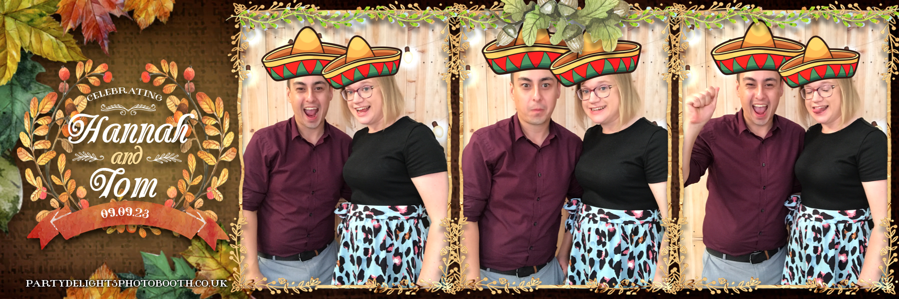 Tom and Hannah's Wedding | View more photos from the event at gallery.partydelightsphotobooth.co.uk/u/PartyDelightsPhotoBooth/Tom-and-Hannahs-Wedding