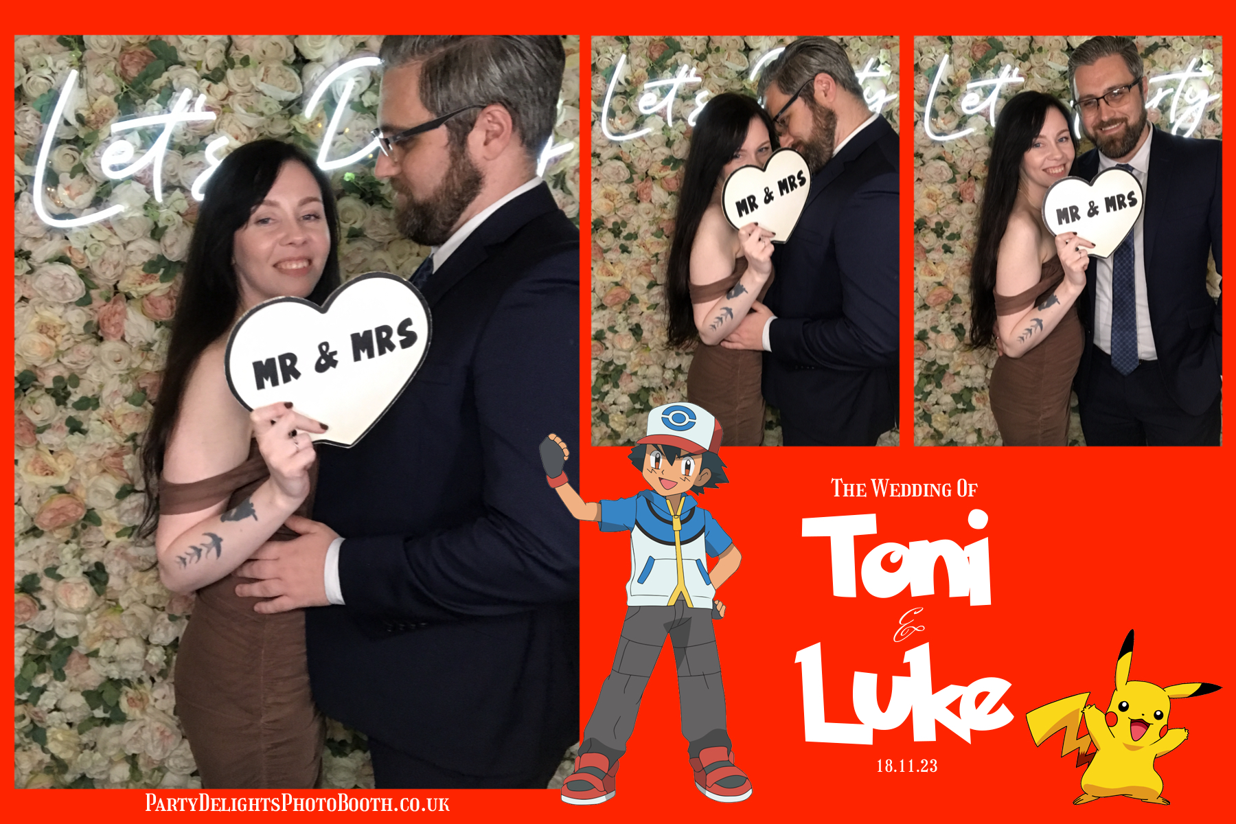 Toni and Luke's Wedding | View more photos from the event at gallery.partydelightsphotobooth.co.uk/u/PartyDelightsPhotoBooth/Toni-and-Lukes-Wedding