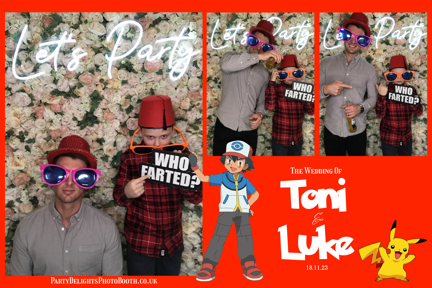 Toni and Luke's Wedding | View more photos from the event at gallery.partydelightsphotobooth.co.uk/u/PartyDelightsPhotoBooth/Toni-and-Lukes-Wedding