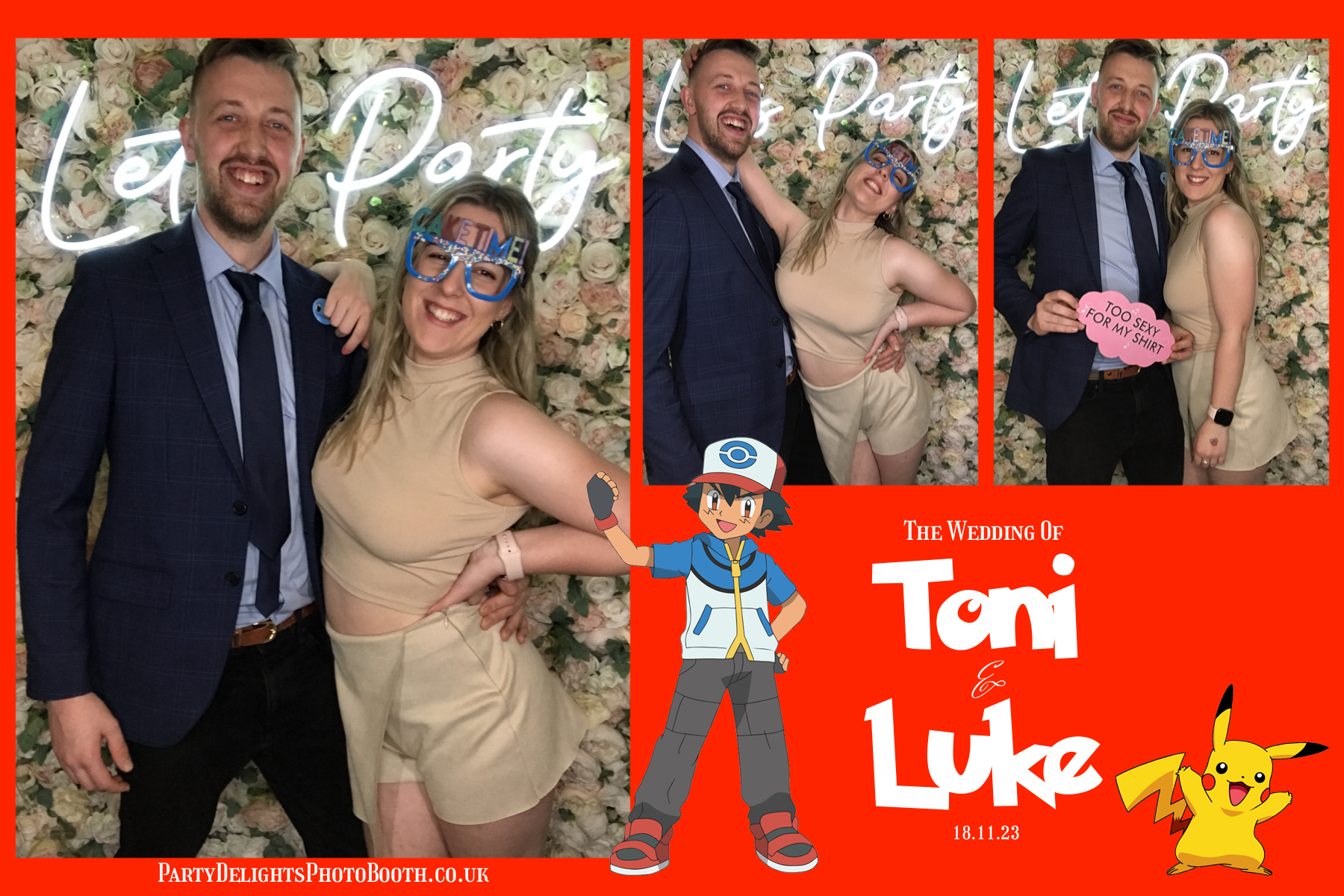 Toni and Luke's Wedding | View more photos from the event at gallery.partydelightsphotobooth.co.uk/u/PartyDelightsPhotoBooth/Toni-and-Lukes-Wedding