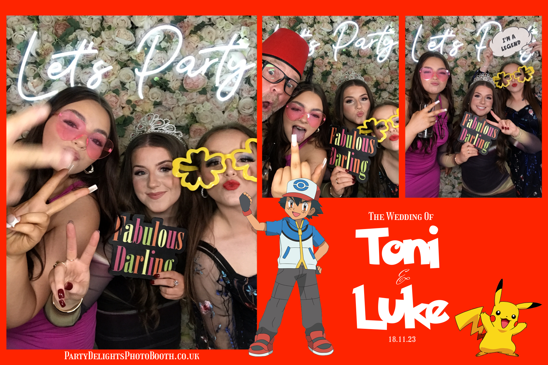 Toni and Luke's Wedding | View more photos from the event at gallery.partydelightsphotobooth.co.uk/u/PartyDelightsPhotoBooth/Toni-and-Lukes-Wedding