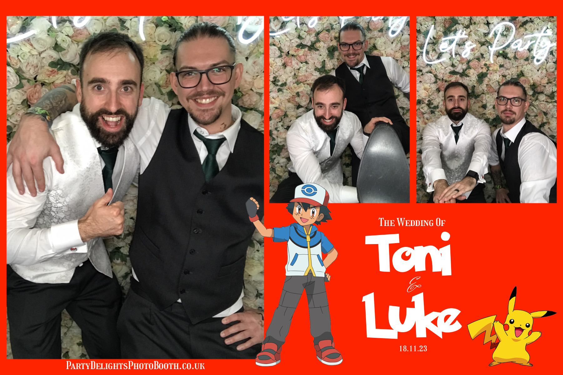 Toni and Luke's Wedding | View more photos from the event at gallery.partydelightsphotobooth.co.uk/u/PartyDelightsPhotoBooth/Toni-and-Lukes-Wedding