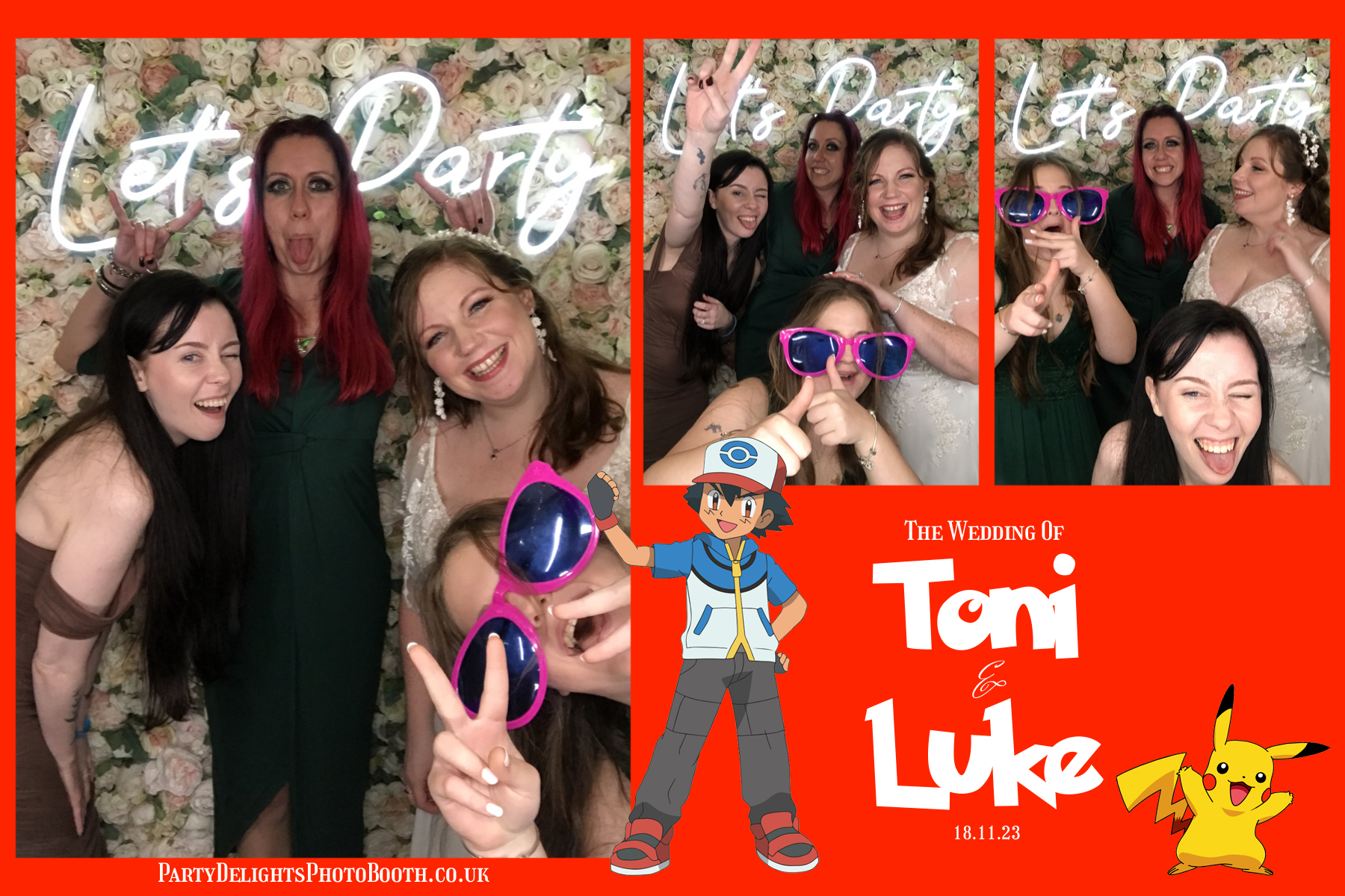 Toni and Luke's Wedding | View more photos from the event at gallery.partydelightsphotobooth.co.uk/u/PartyDelightsPhotoBooth/Toni-and-Lukes-Wedding