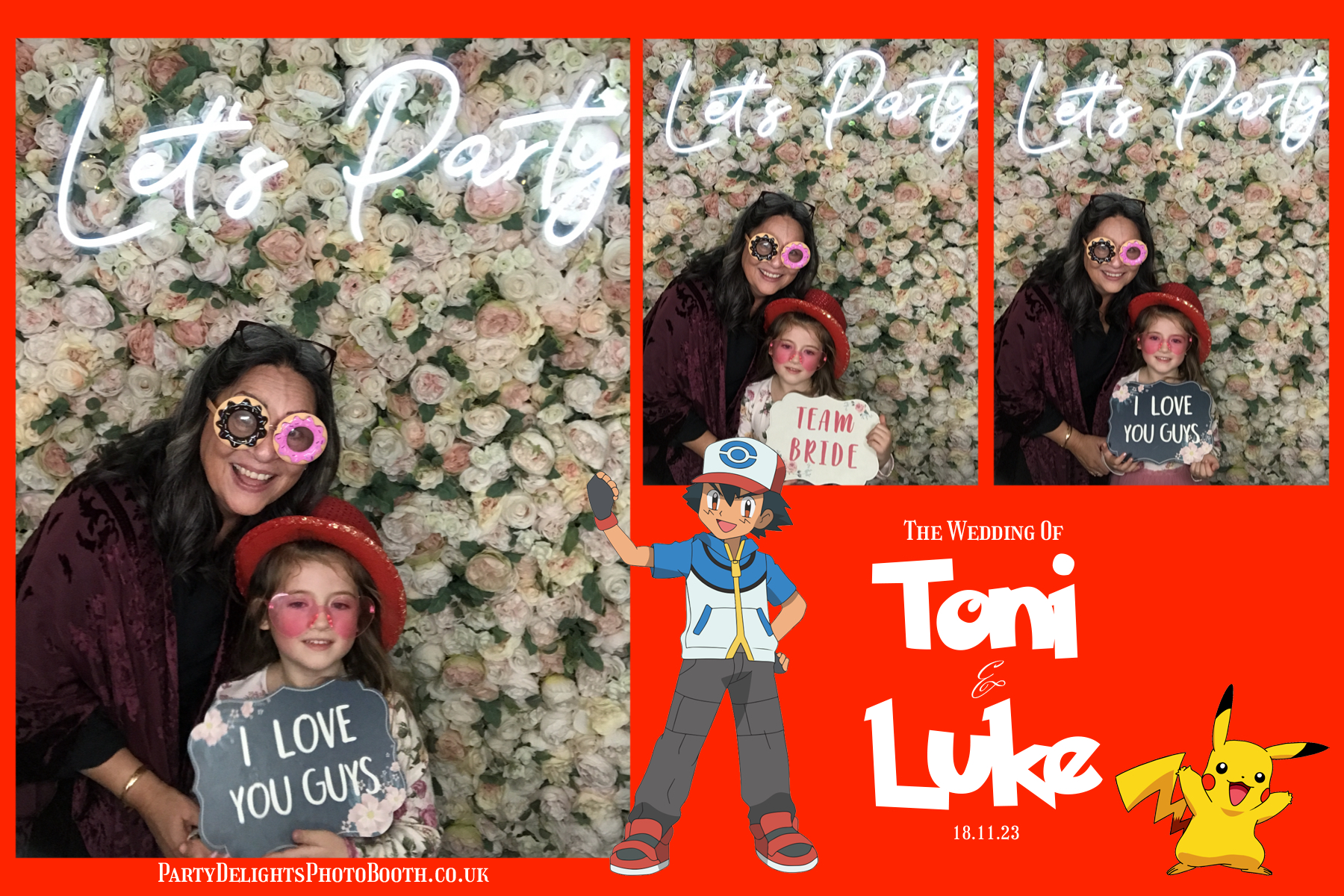 Toni and Luke's Wedding | View more photos from the event at gallery.partydelightsphotobooth.co.uk/u/PartyDelightsPhotoBooth/Toni-and-Lukes-Wedding
