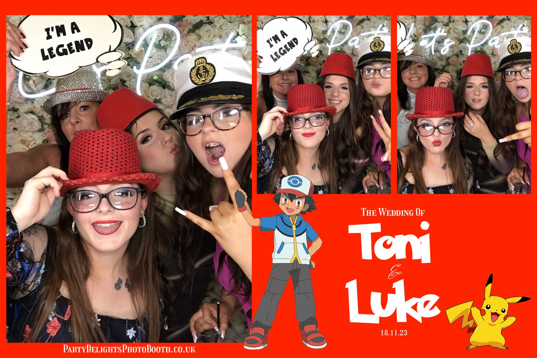 Toni and Luke's Wedding | View more photos from the event at gallery.partydelightsphotobooth.co.uk/u/PartyDelightsPhotoBooth/Toni-and-Lukes-Wedding