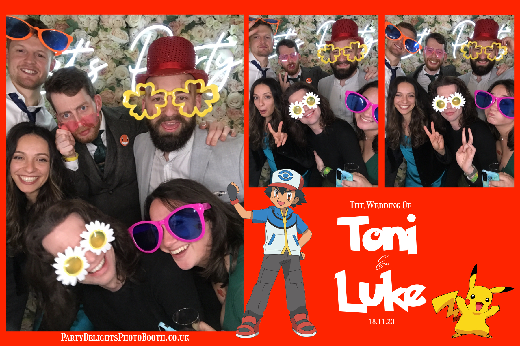Toni and Luke's Wedding | View more photos from the event at gallery.partydelightsphotobooth.co.uk/u/PartyDelightsPhotoBooth/Toni-and-Lukes-Wedding