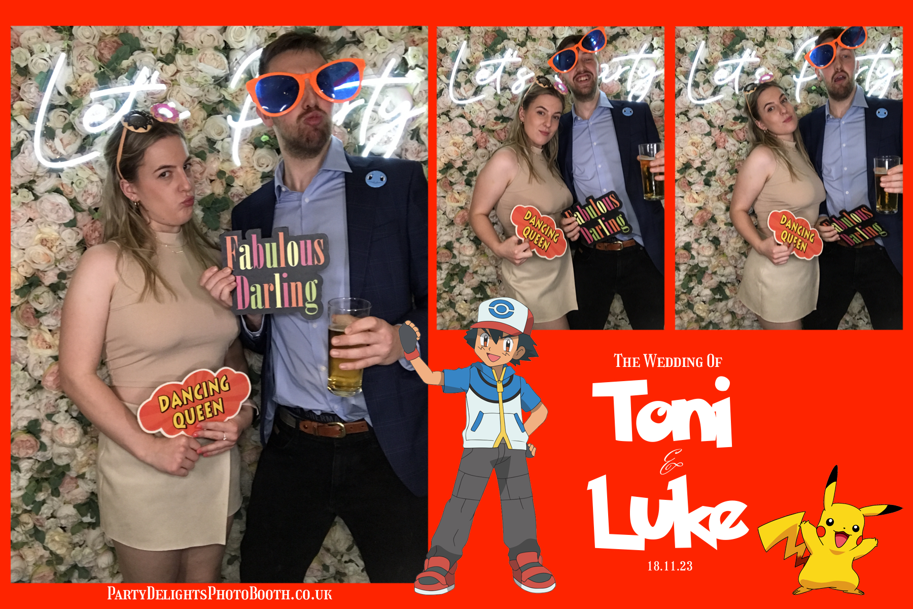 Toni and Luke's Wedding | View more photos from the event at gallery.partydelightsphotobooth.co.uk/u/PartyDelightsPhotoBooth/Toni-and-Lukes-Wedding