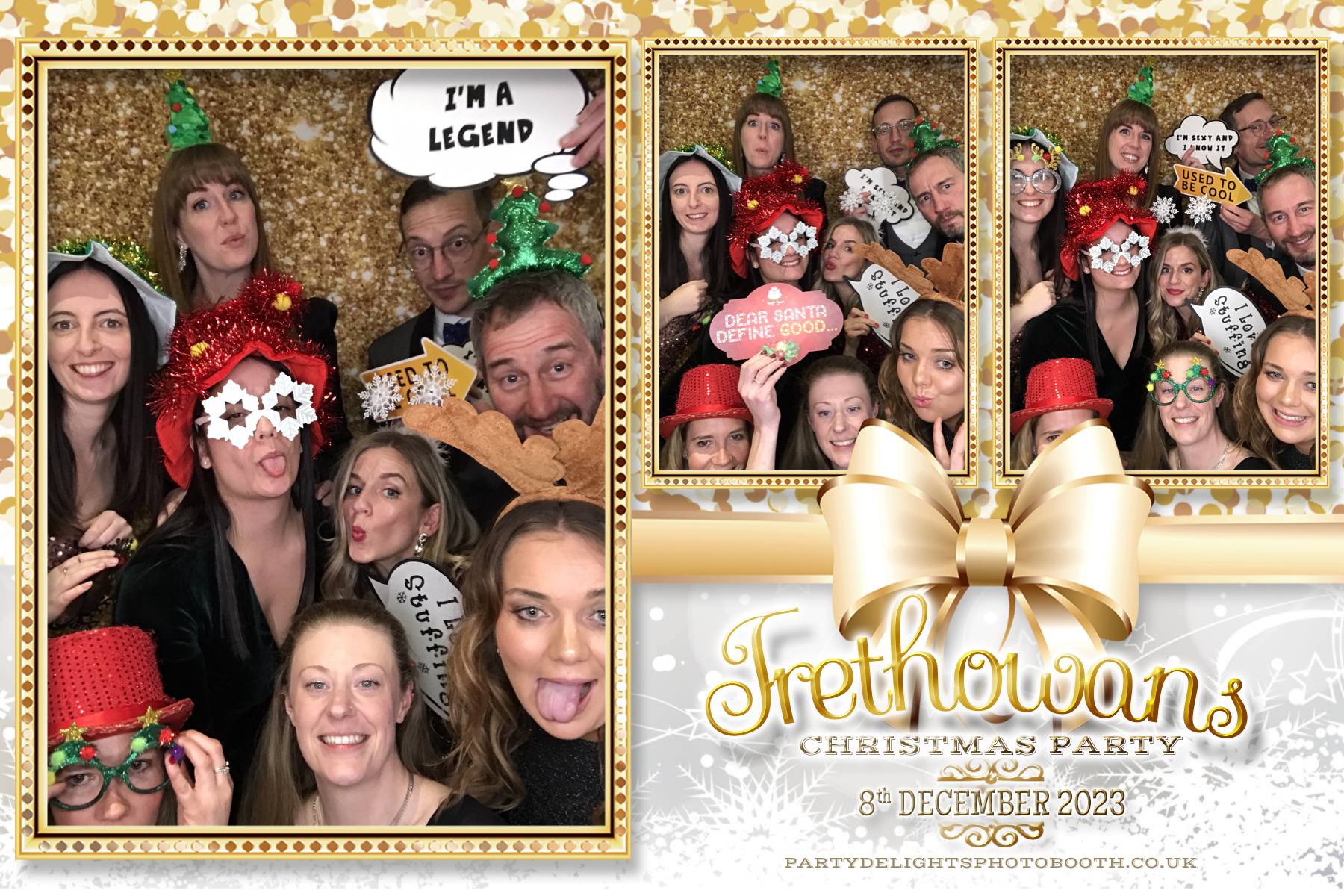 Trethowans Christmas Party | View more photos from the event at gallery.partydelightsphotobooth.co.uk/u/PartyDelightsPhotoBooth/Trethowans-Christmas-Party