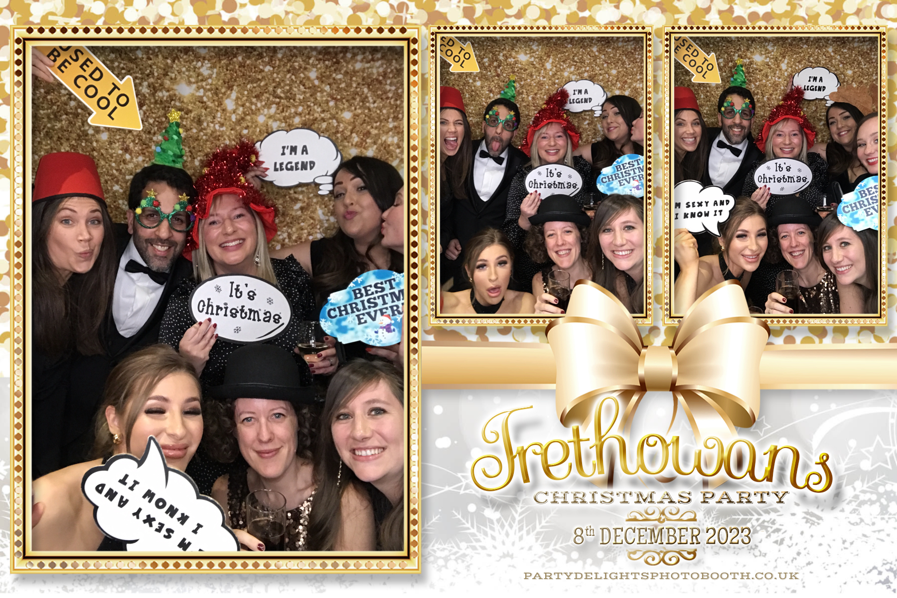 Trethowans Christmas Party | View more photos from the event at gallery.partydelightsphotobooth.co.uk/u/PartyDelightsPhotoBooth/Trethowans-Christmas-Party