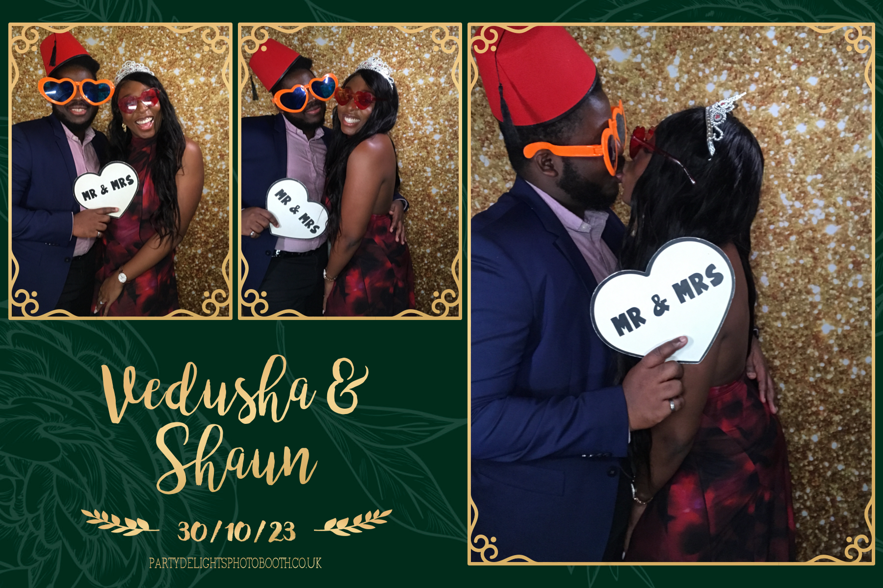 Vedusha & Shaun's Wedding | View more photos from the event at gallery.partydelightsphotobooth.co.uk/u/PartyDelightsPhotoBooth/Vedusha-Shauns-Wedding