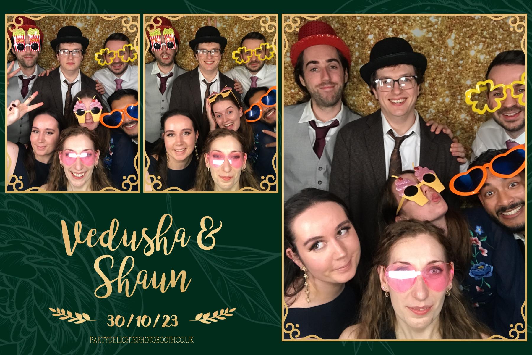 Vedusha & Shaun's Wedding | View more photos from the event at gallery.partydelightsphotobooth.co.uk/u/PartyDelightsPhotoBooth/Vedusha-Shauns-Wedding