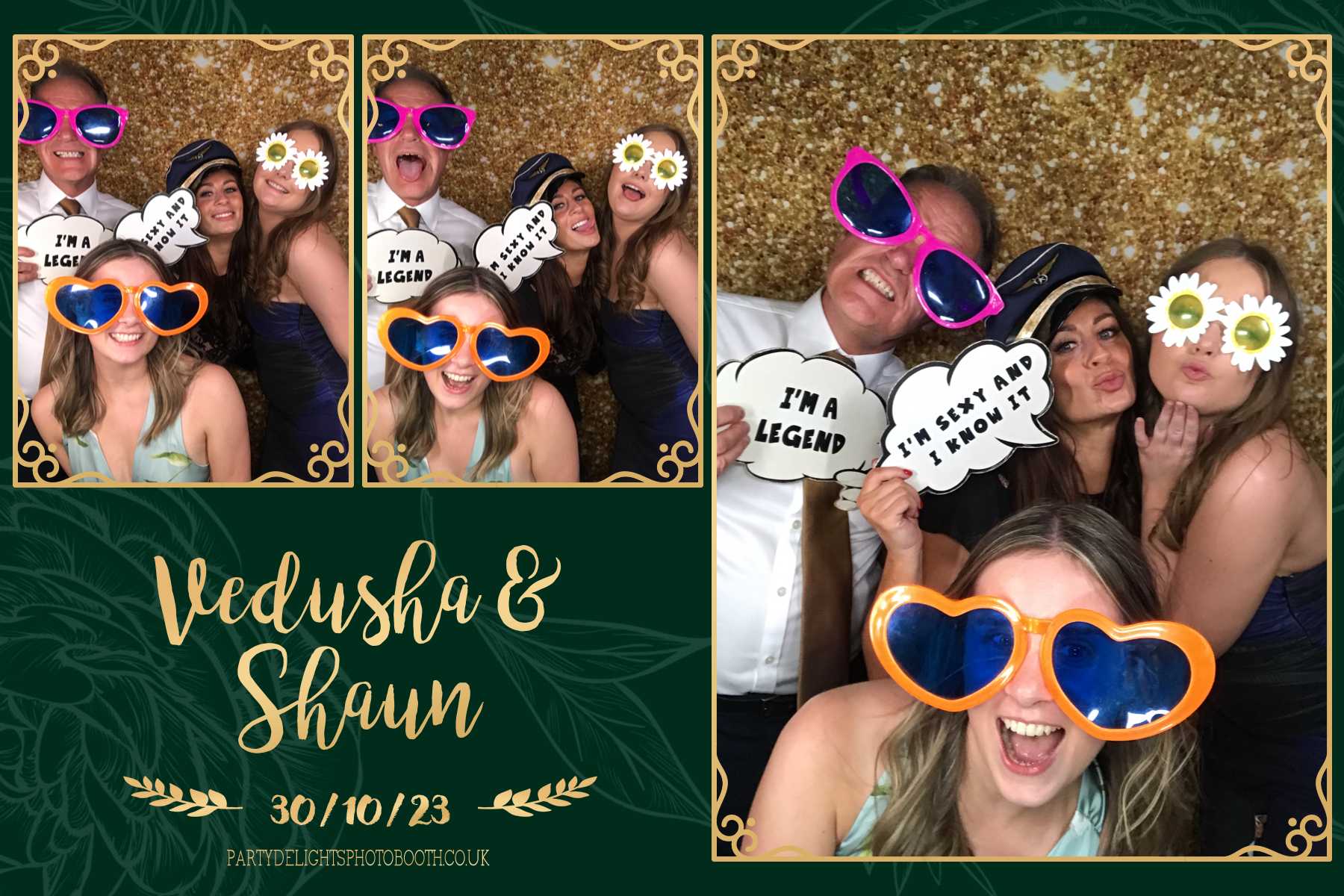 Vedusha & Shaun's Wedding | View more photos from the event at gallery.partydelightsphotobooth.co.uk/u/PartyDelightsPhotoBooth/Vedusha-Shauns-Wedding