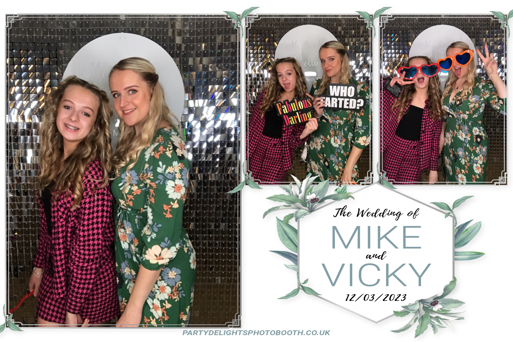 Victoria and Michael's Wedding | View more photos from the event at gallery.partydelightsphotobooth.co.uk/u/PartyDelightsPhotoBooth/Victoria-and-Michaels-Wedding