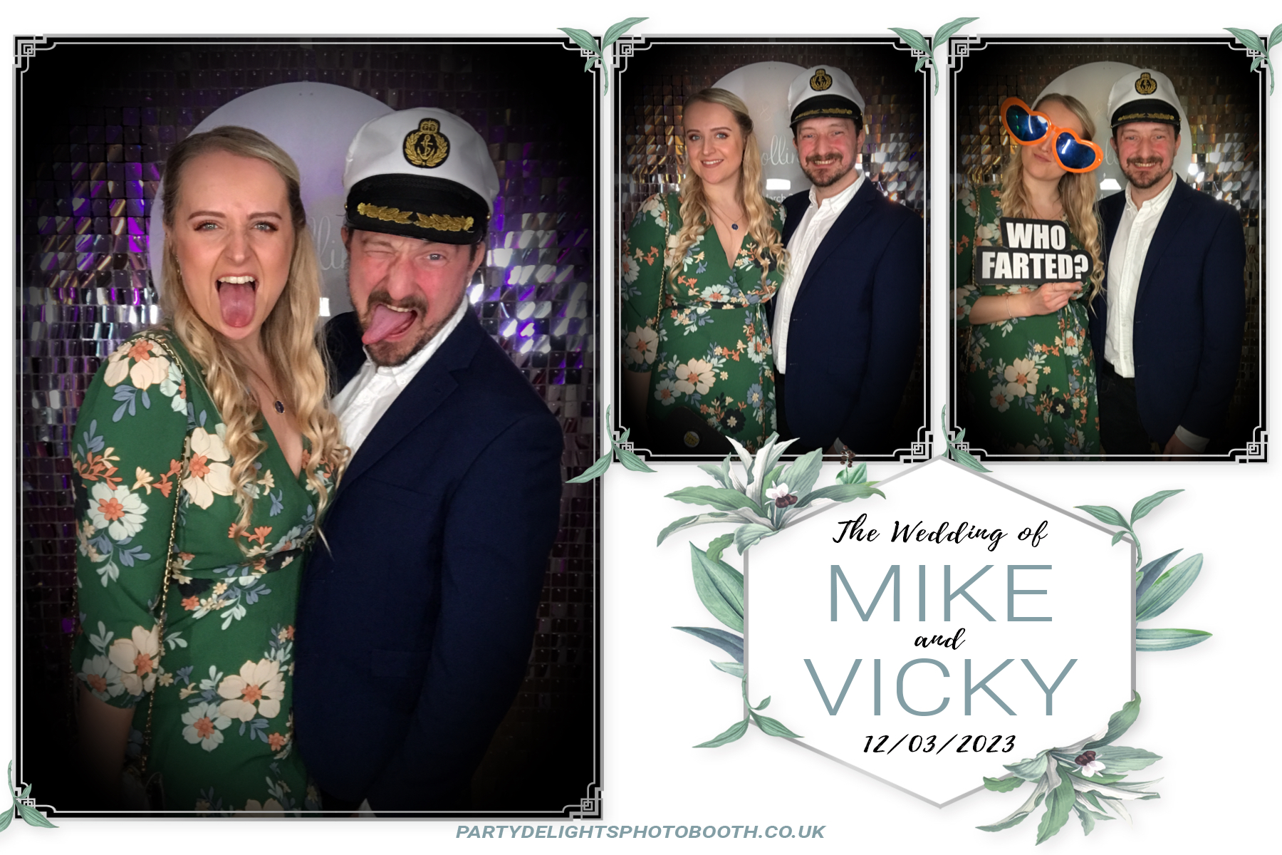 Victoria and Michael's Wedding | View more photos from the event at gallery.partydelightsphotobooth.co.uk/u/PartyDelightsPhotoBooth/Victoria-and-Michaels-Wedding