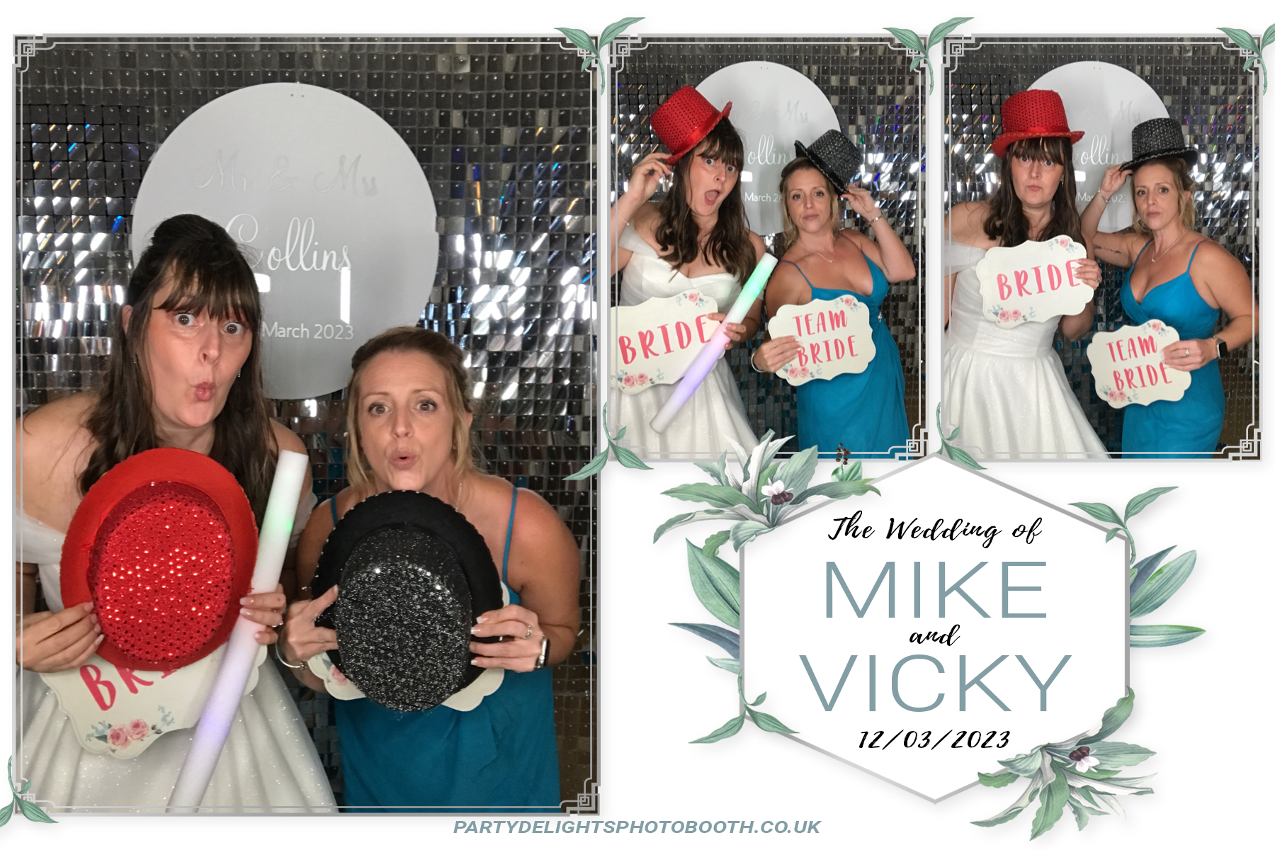 Victoria and Michael's Wedding | View more photos from the event at gallery.partydelightsphotobooth.co.uk/u/PartyDelightsPhotoBooth/Victoria-and-Michaels-Wedding