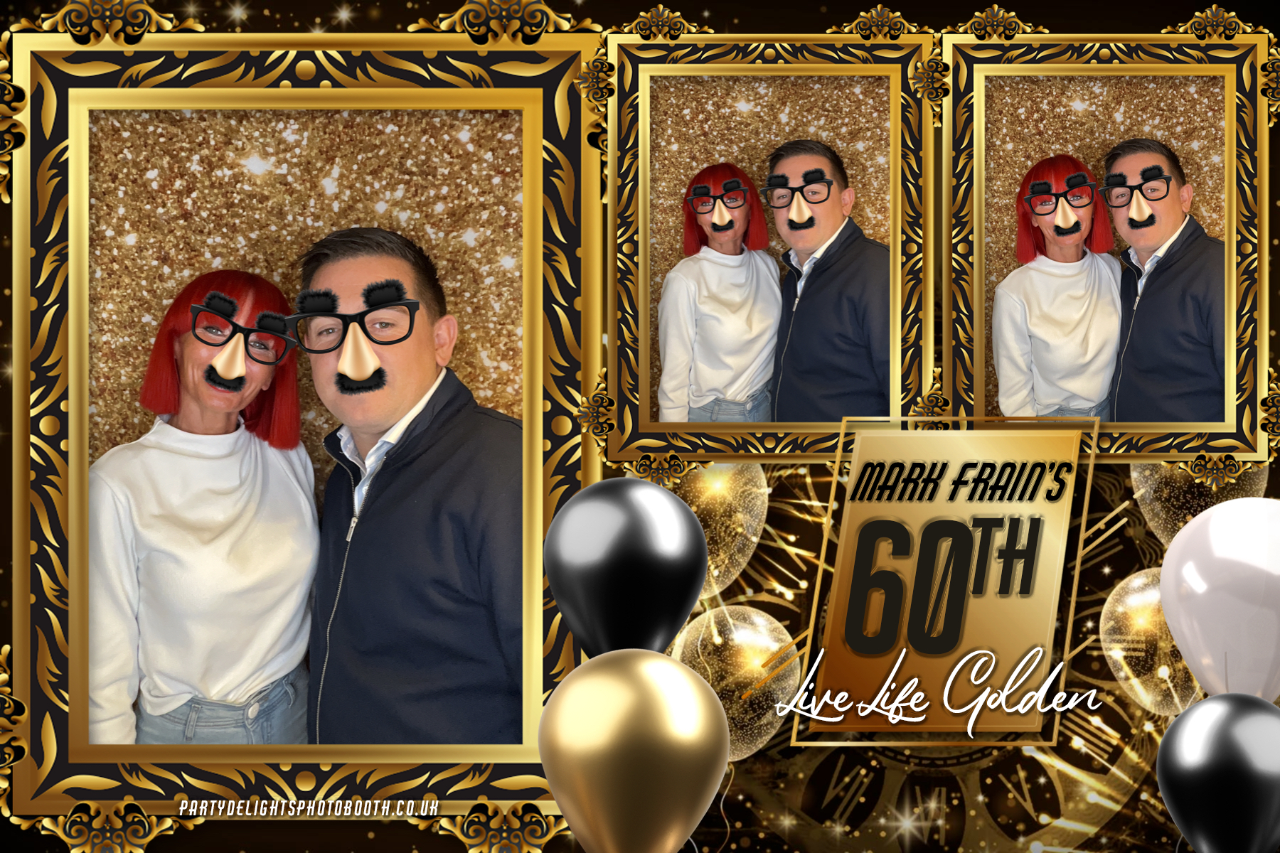 60th birthday party | View more photos from the event at gallery.partydelightsphotobooth.co.uk/u/PartyDelightsPhotoBooth/60th-birthday-party