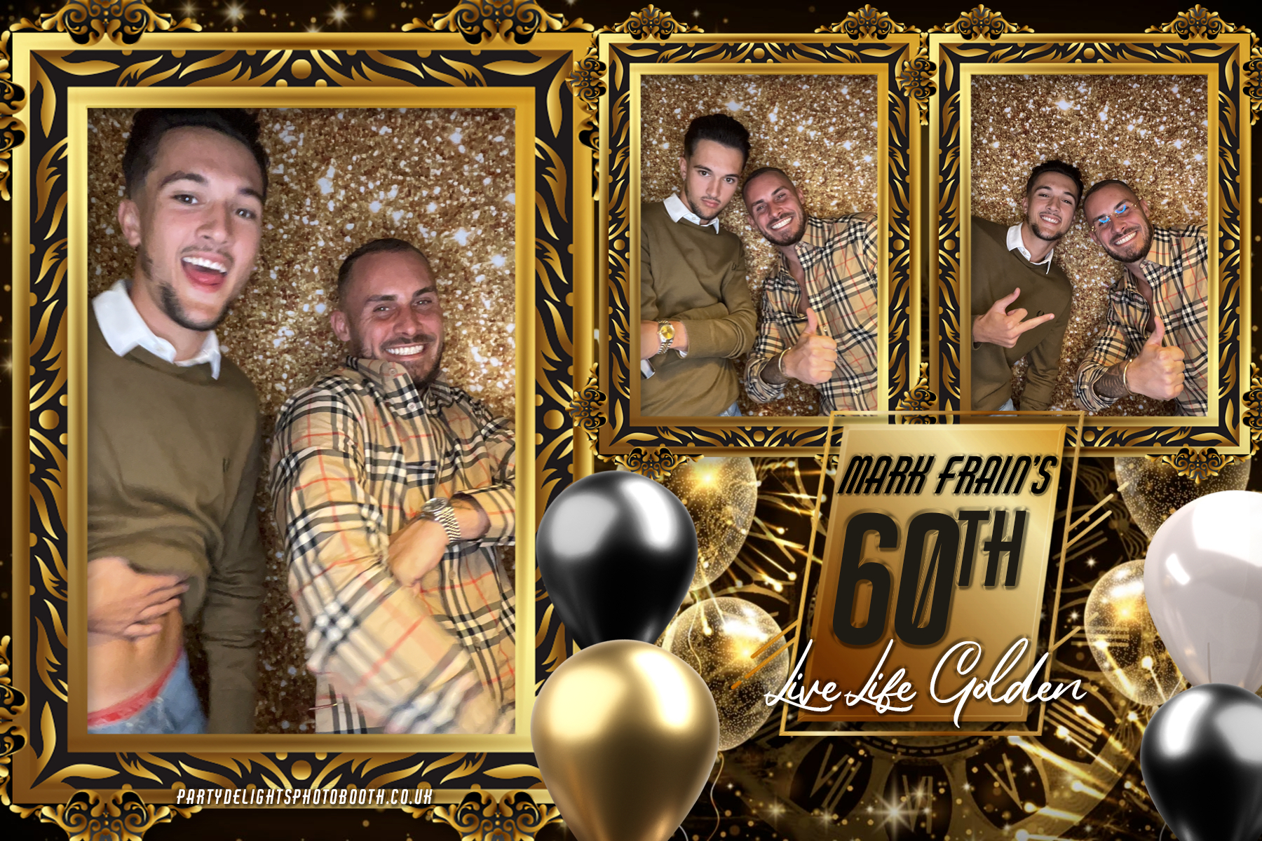 60th birthday party | View more photos from the event at gallery.partydelightsphotobooth.co.uk/u/PartyDelightsPhotoBooth/60th-birthday-party