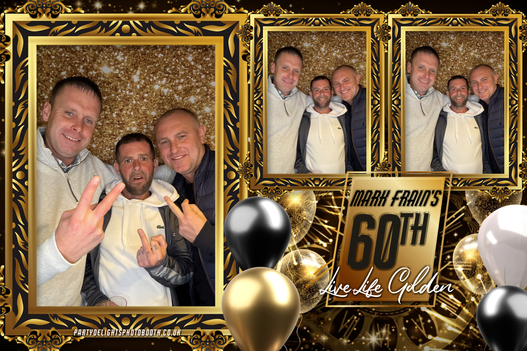 60th birthday party | View more photos from the event at gallery.partydelightsphotobooth.co.uk/u/PartyDelightsPhotoBooth/60th-birthday-party