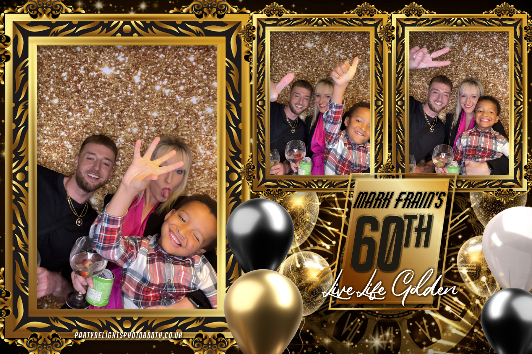 60th birthday party | View more photos from the event at gallery.partydelightsphotobooth.co.uk/u/PartyDelightsPhotoBooth/60th-birthday-party