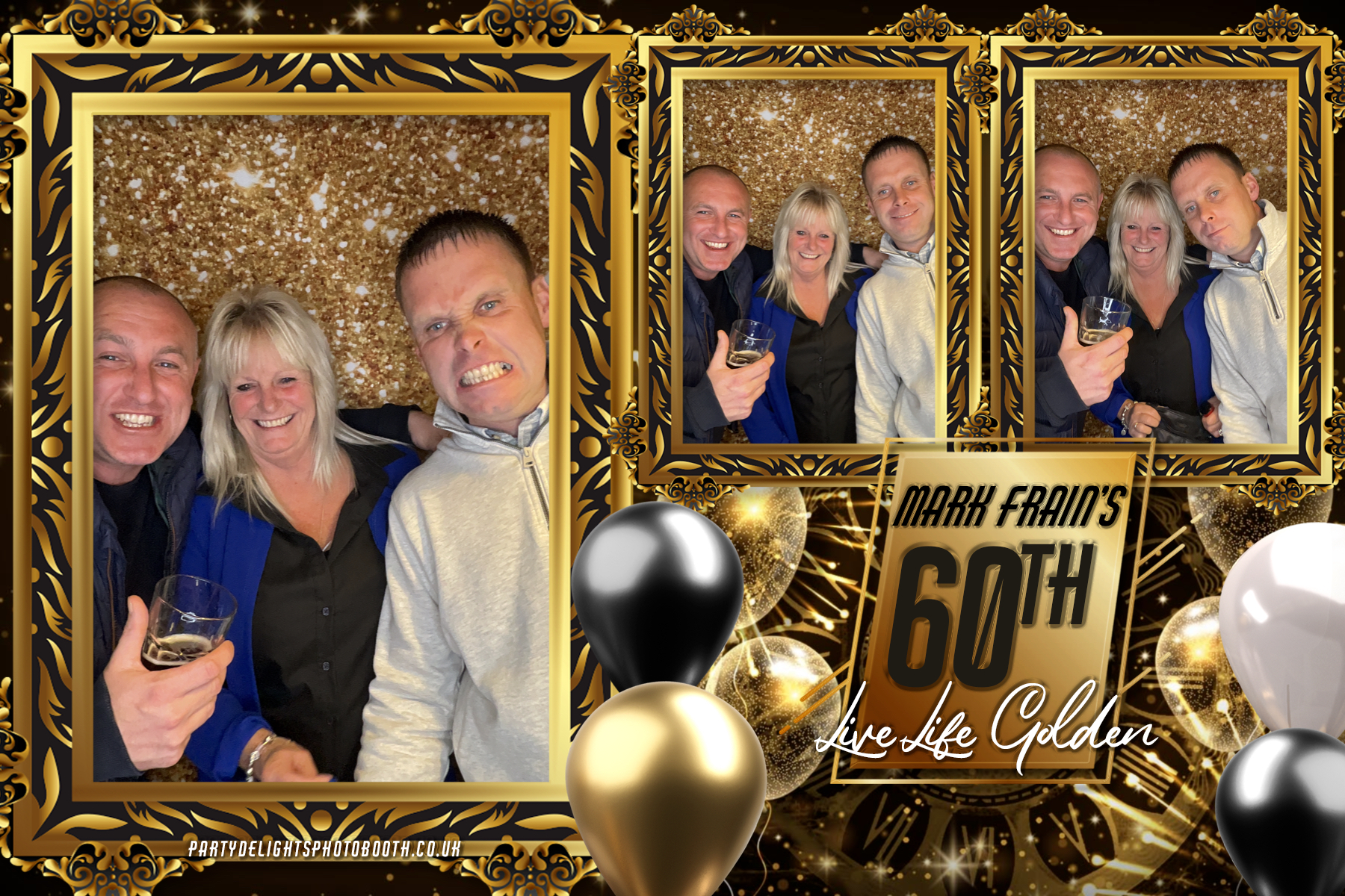 60th birthday party | View more photos from the event at gallery.partydelightsphotobooth.co.uk/u/PartyDelightsPhotoBooth/60th-birthday-party
