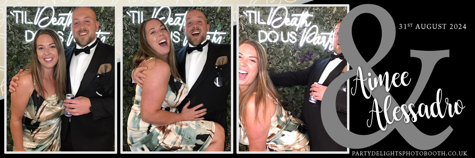 Aimee & Alex's Wedding | View more photos from the event at gallery.partydelightsphotobooth.co.uk/u/PartyDelightsPhotoBooth/Aimee-Alexs-Wedding