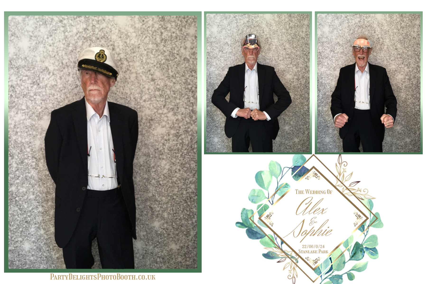 Alex and Sophie's wedding | View more photos from the event at gallery.partydelightsphotobooth.co.uk/u/PartyDelightsPhotoBooth/Alex-and-Sophies-wedding