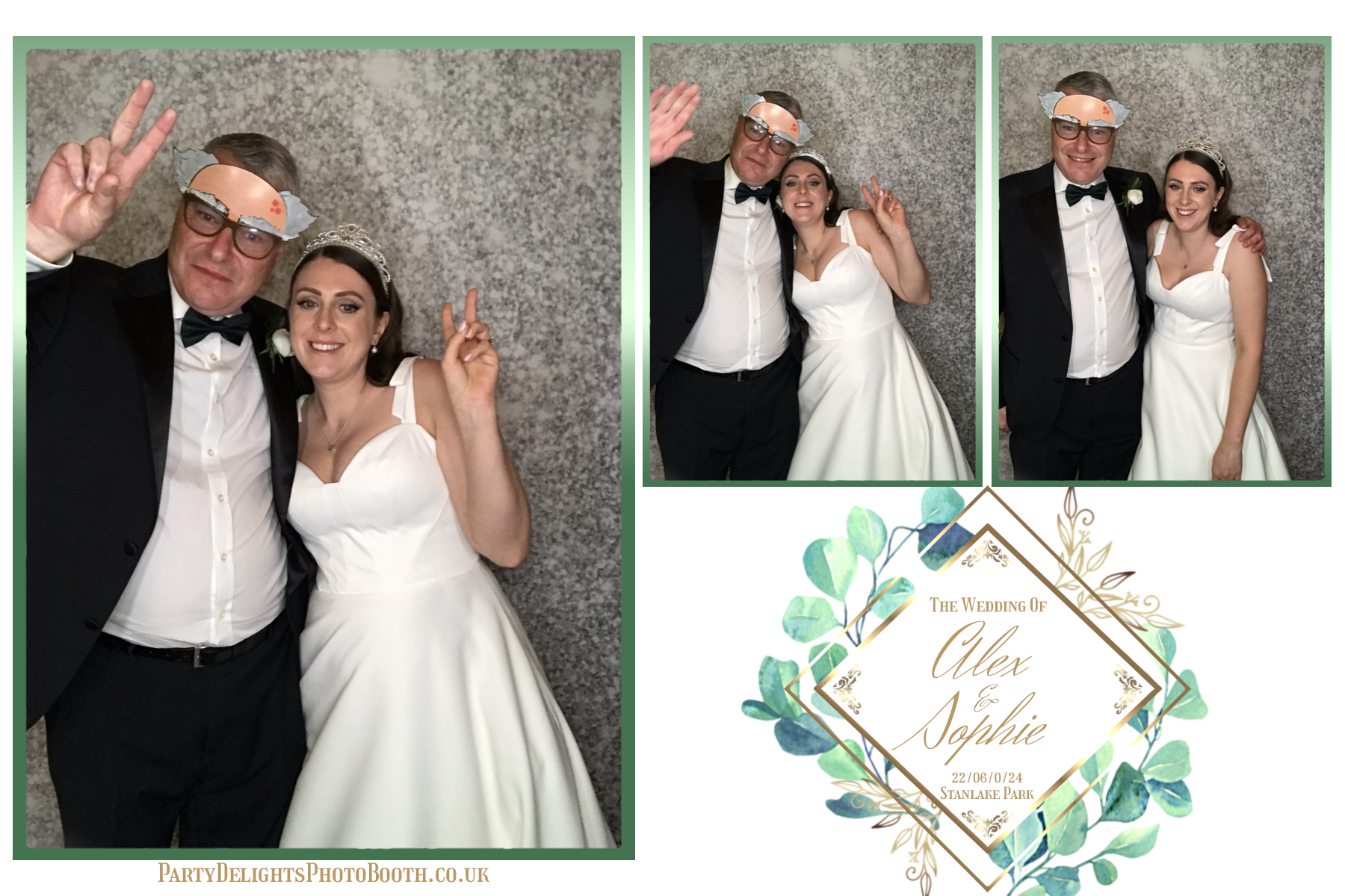 Alex and Sophie's wedding | View more photos from the event at gallery.partydelightsphotobooth.co.uk/u/PartyDelightsPhotoBooth/Alex-and-Sophies-wedding