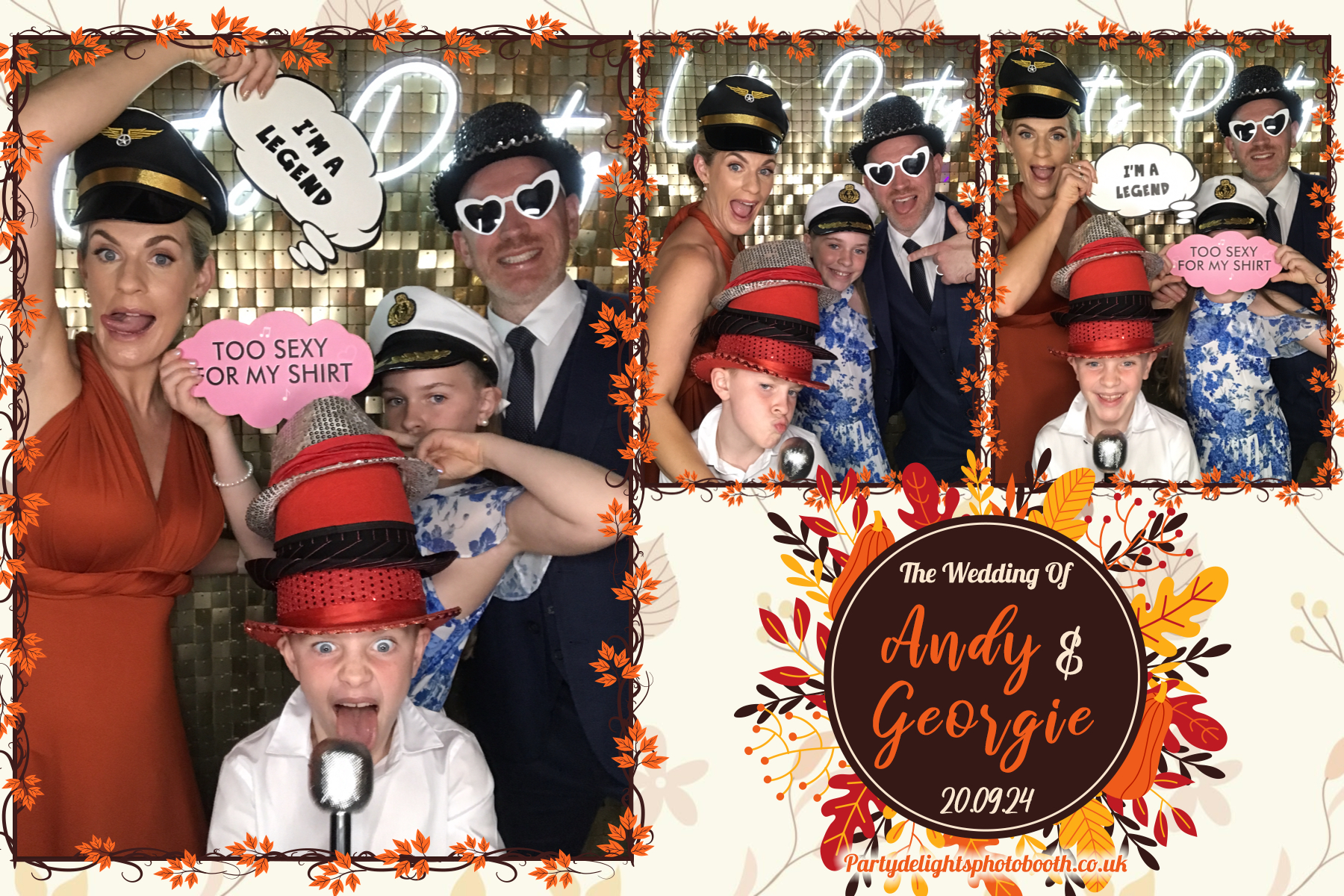 Andy & Georgie's Wedding | View more photos from the event at gallery.partydelightsphotobooth.co.uk/u/PartyDelightsPhotoBooth/Andy-Georgies-Wedding