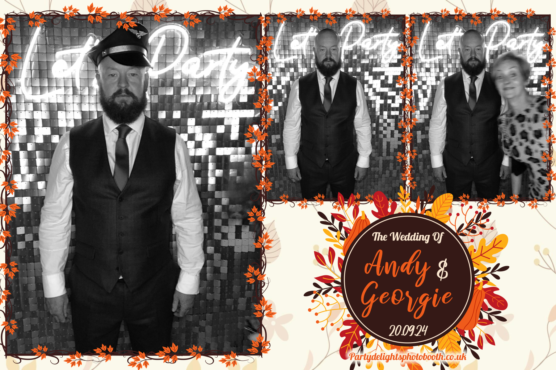Andy & Georgie's Wedding | View more photos from the event at gallery.partydelightsphotobooth.co.uk/u/PartyDelightsPhotoBooth/Andy-Georgies-Wedding