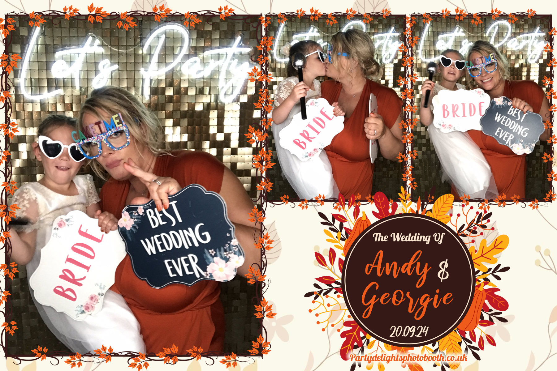 Andy & Georgie's Wedding | View more photos from the event at gallery.partydelightsphotobooth.co.uk/u/PartyDelightsPhotoBooth/Andy-Georgies-Wedding