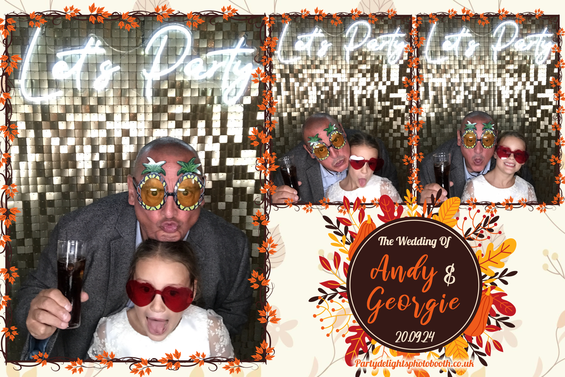 Andy & Georgie's Wedding | View more photos from the event at gallery.partydelightsphotobooth.co.uk/u/PartyDelightsPhotoBooth/Andy-Georgies-Wedding