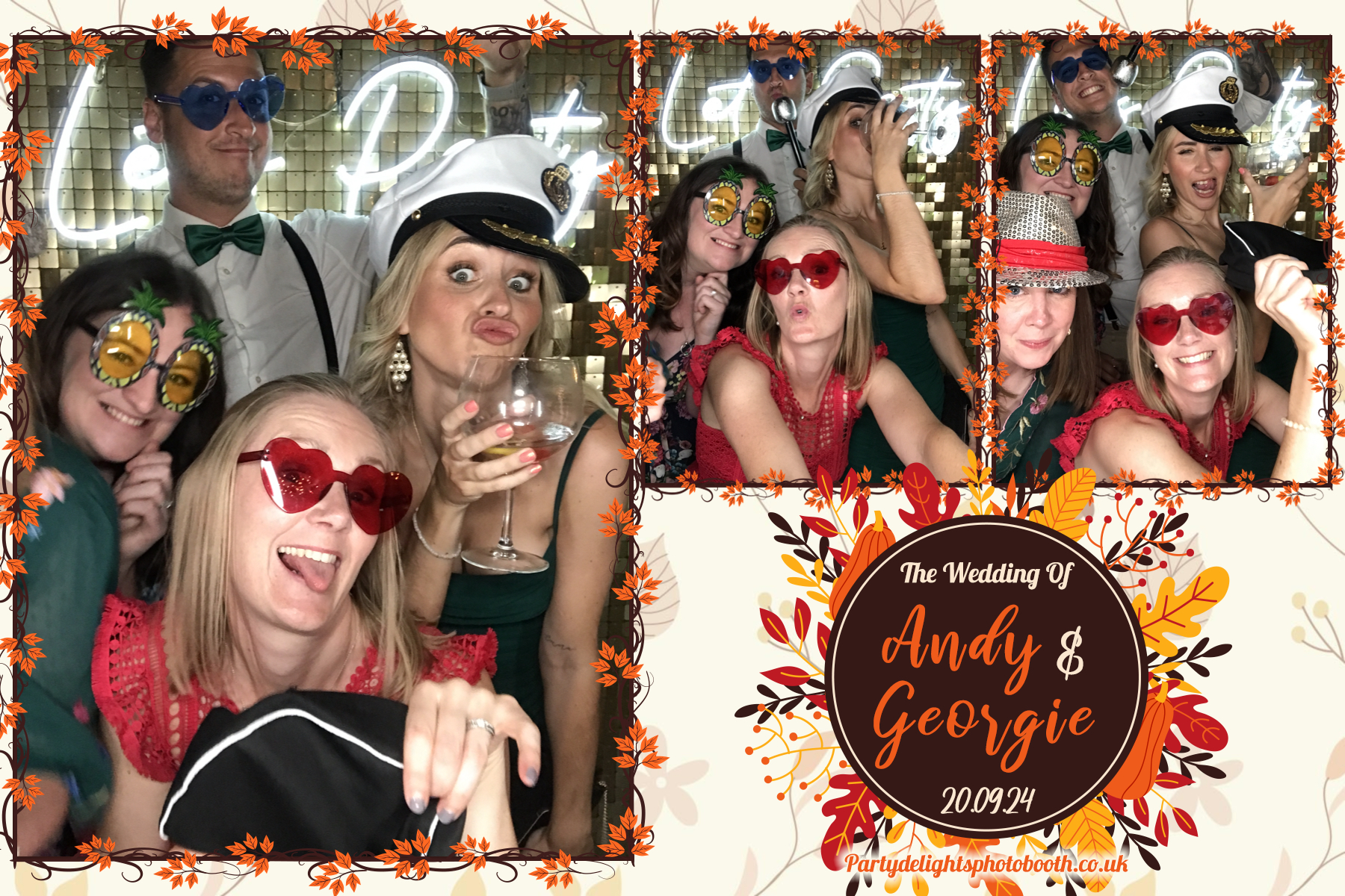 Andy & Georgie's Wedding | View more photos from the event at gallery.partydelightsphotobooth.co.uk/u/PartyDelightsPhotoBooth/Andy-Georgies-Wedding